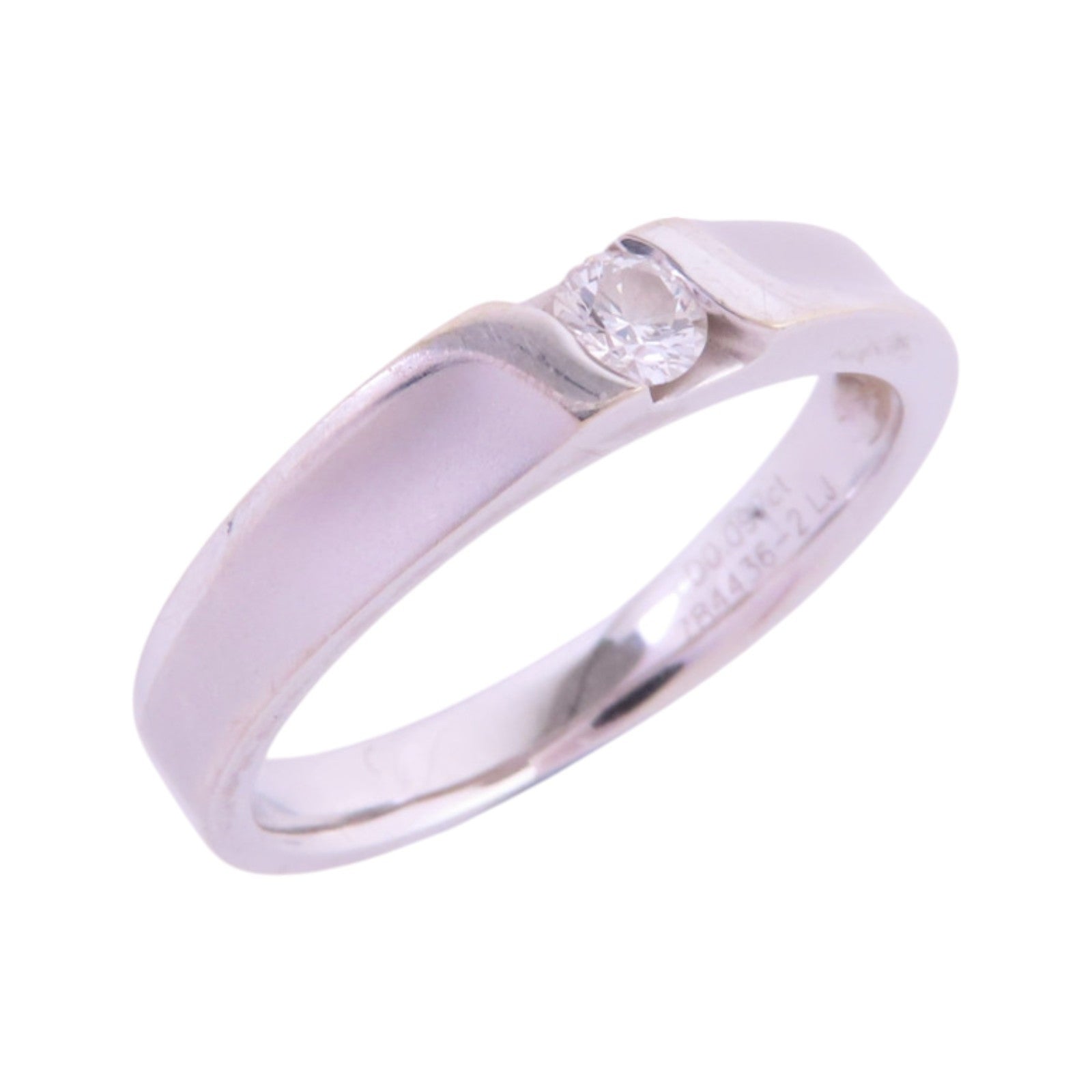 JEWELRY 18K白金Diamond Ring鑽石戒指US#5