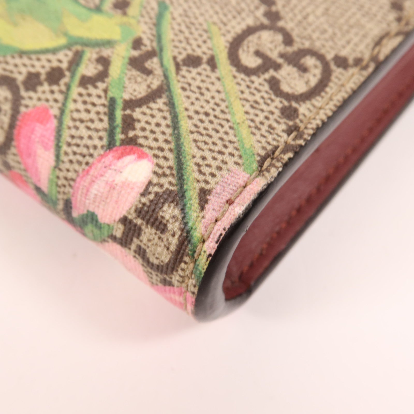 GUCCI 塗層帆布Dionysus Small銀扣鏈帶肩背袋