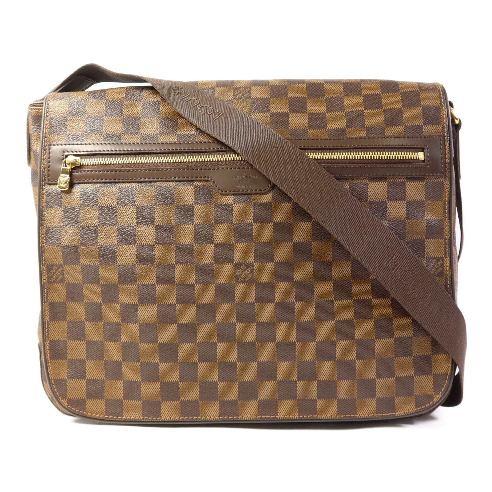 LOUIS VUITTON Damier Spencer Bag金扣肩背袋