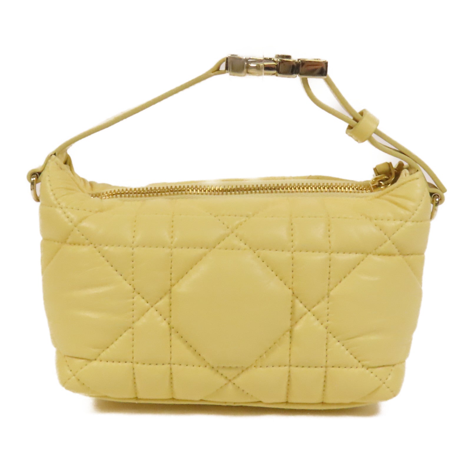 Dior 牛皮皮革Travel Nomad Pouch Small金扣手挽袋