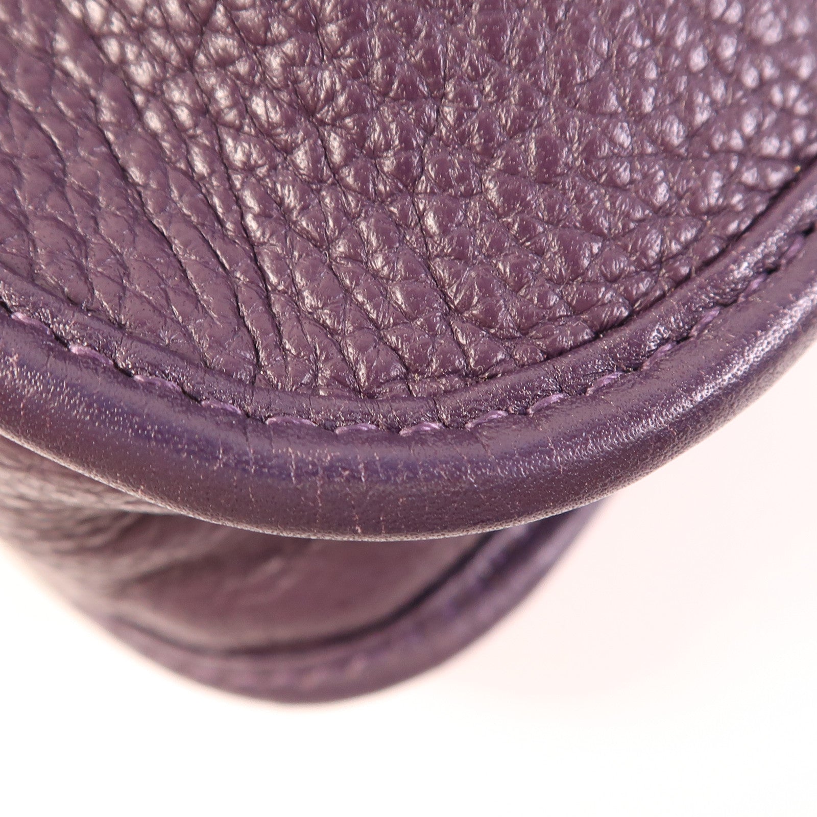 LOEWE 牛皮皮革Toledo銀扣手挽袋