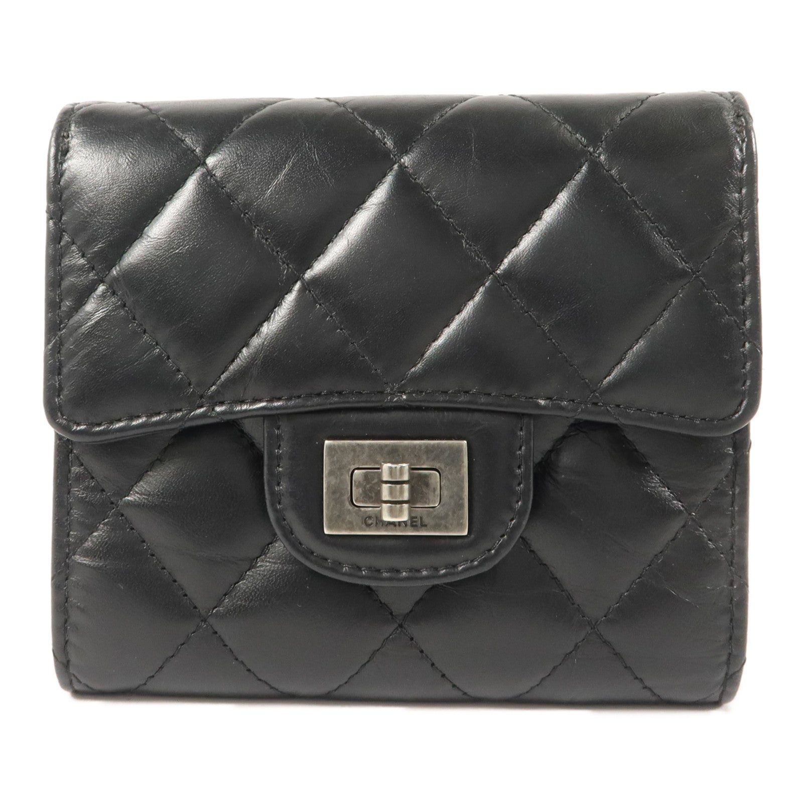 CHANEL 羊皮皮革2.55 Wallet錢包