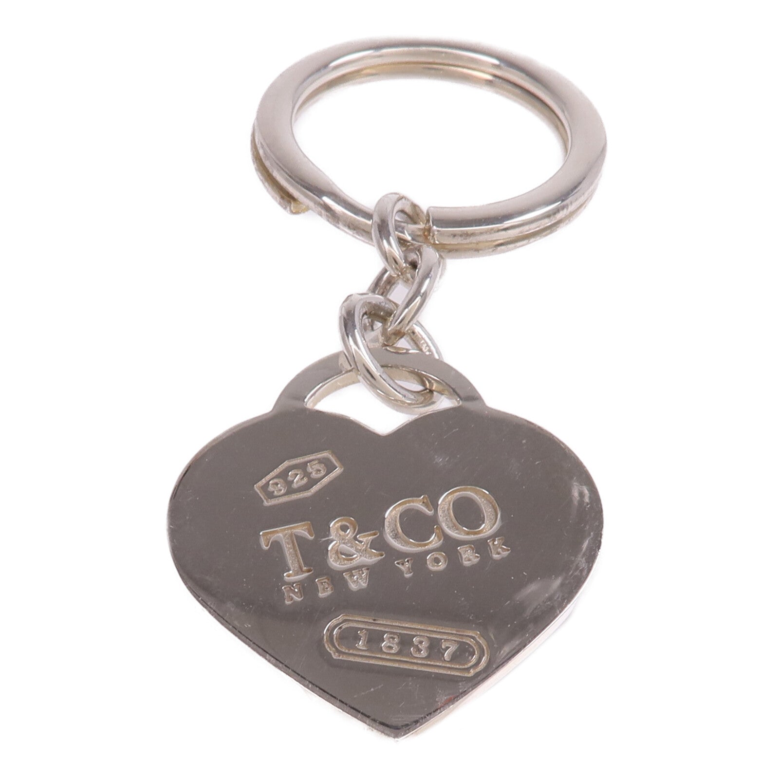 TIFFANY&CO 925純銀Key Charm鑰匙圈