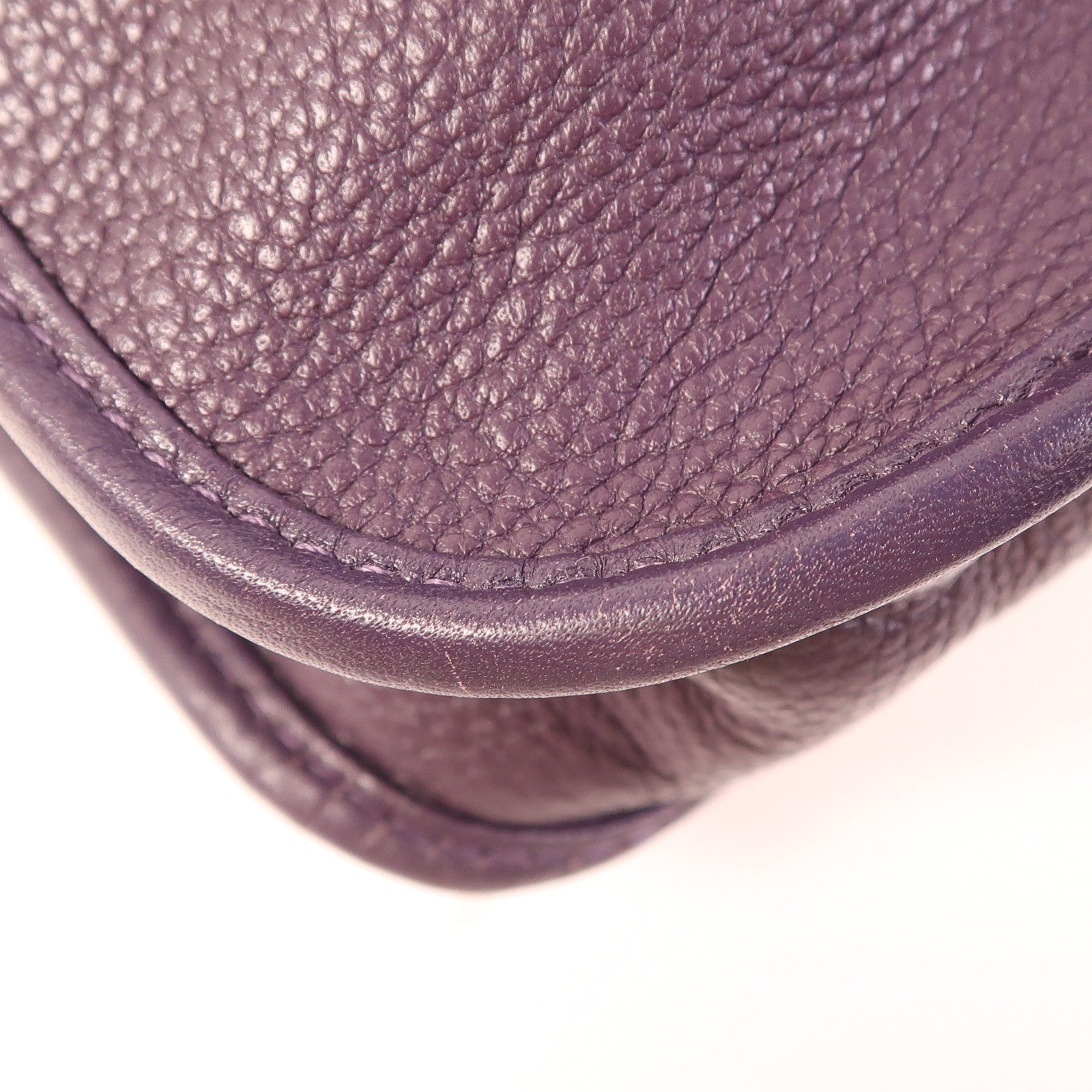 LOEWE 牛皮皮革Toledo銀扣手挽袋