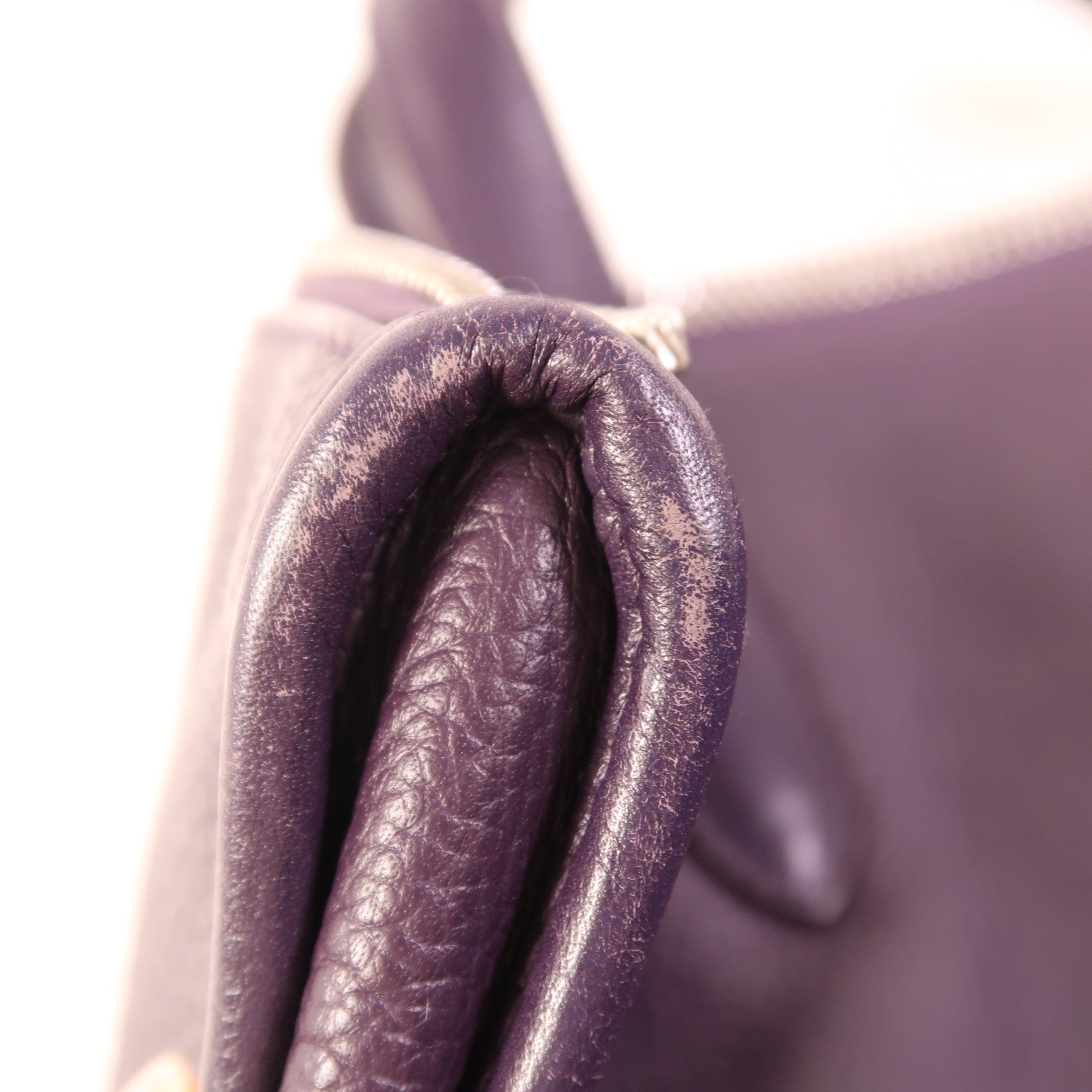 LOEWE 牛皮皮革Toledo銀扣手挽袋