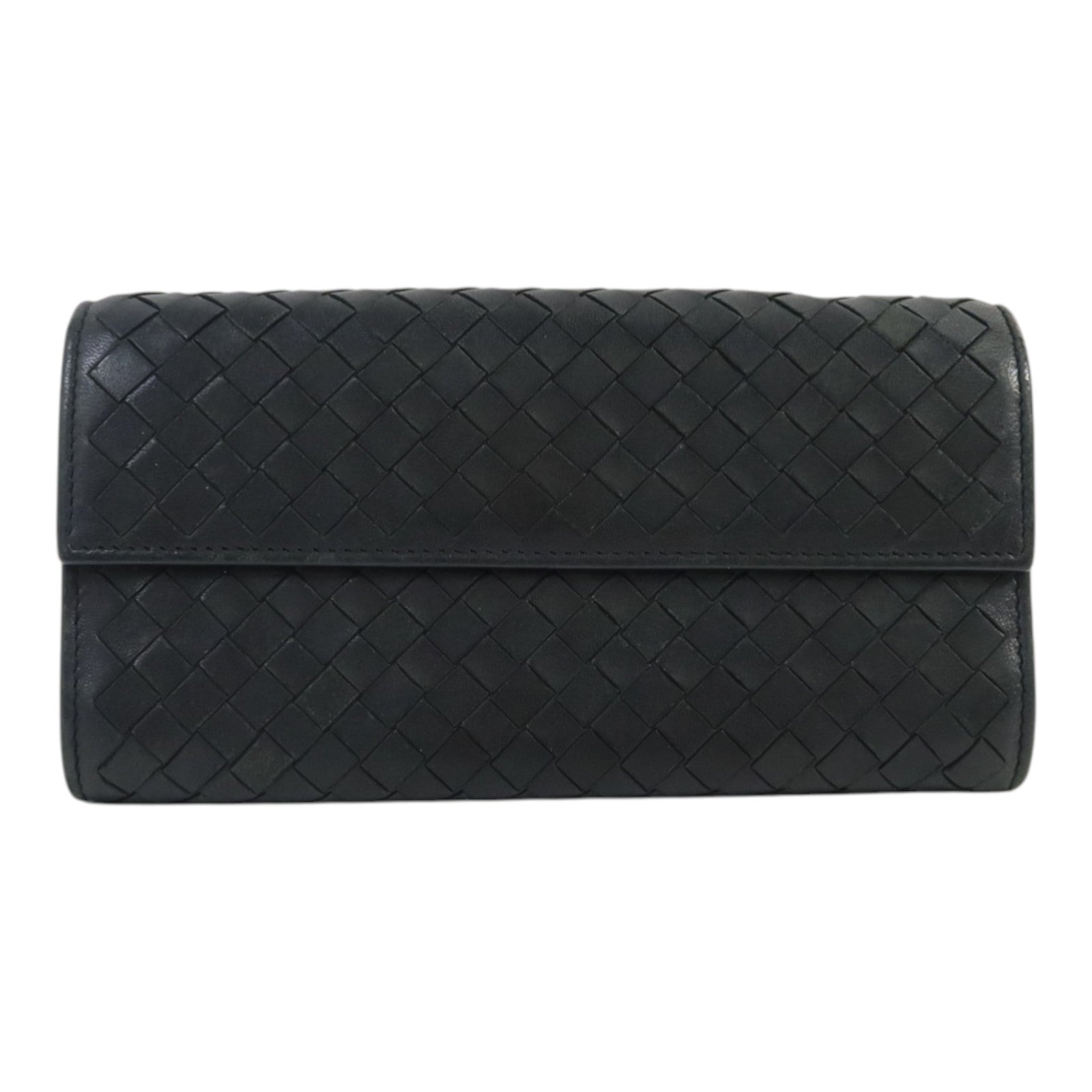 BOTTEGA VENETA 【激減優惠】織紋皮革Wallet長錢包