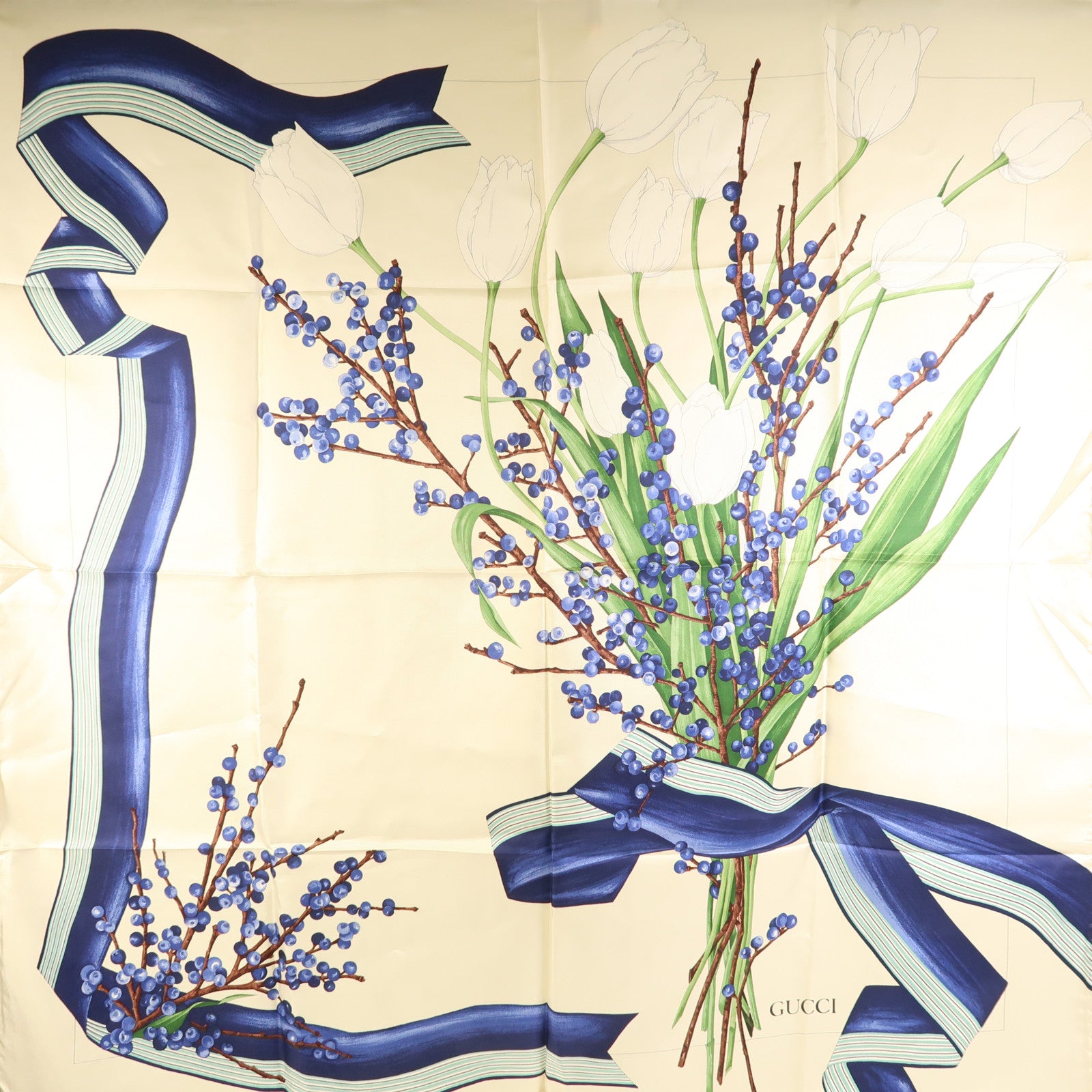 GUCCI 絲質Scarf絲巾