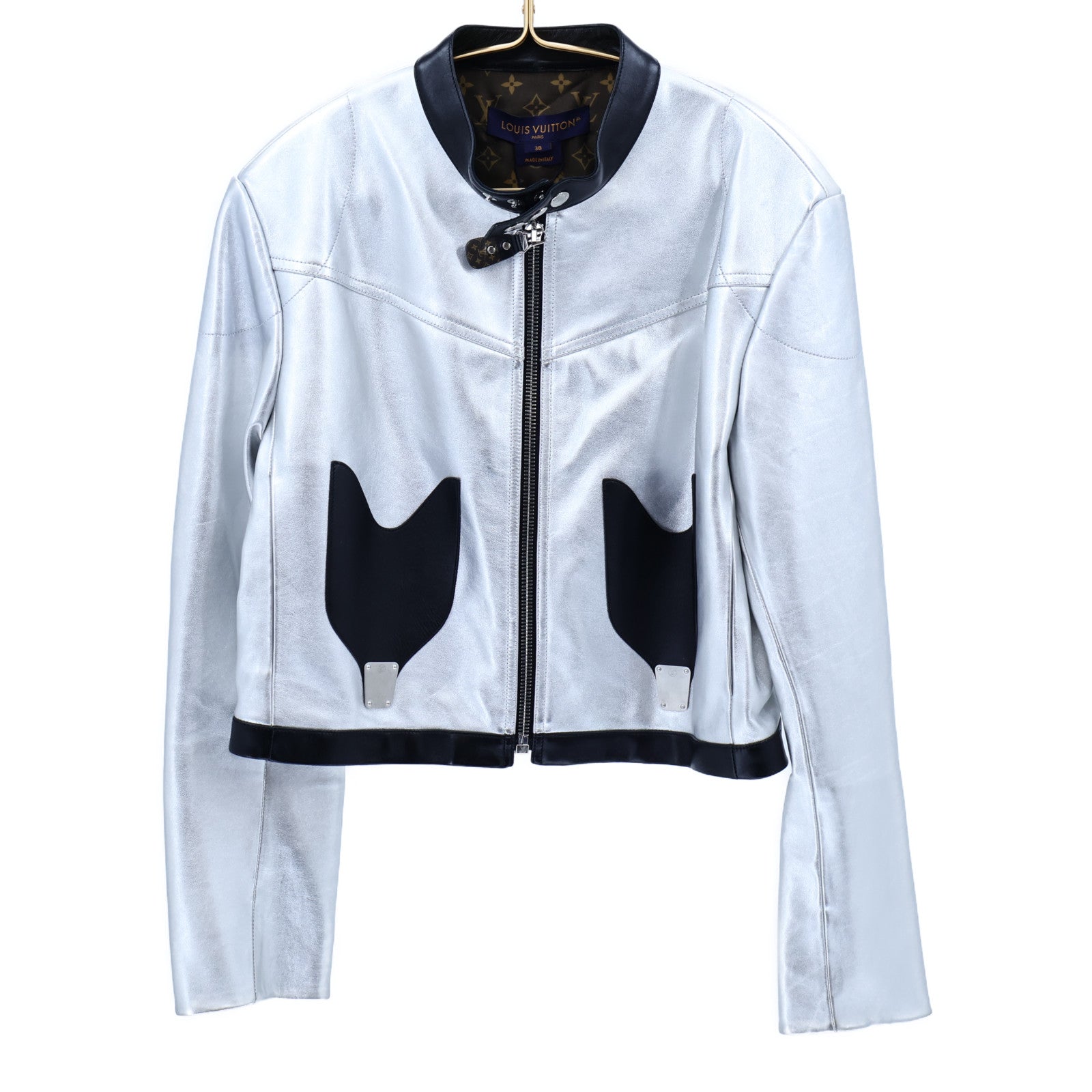 LOUIS VUITTON Calfskin/Lambskin Riders Jacket外套