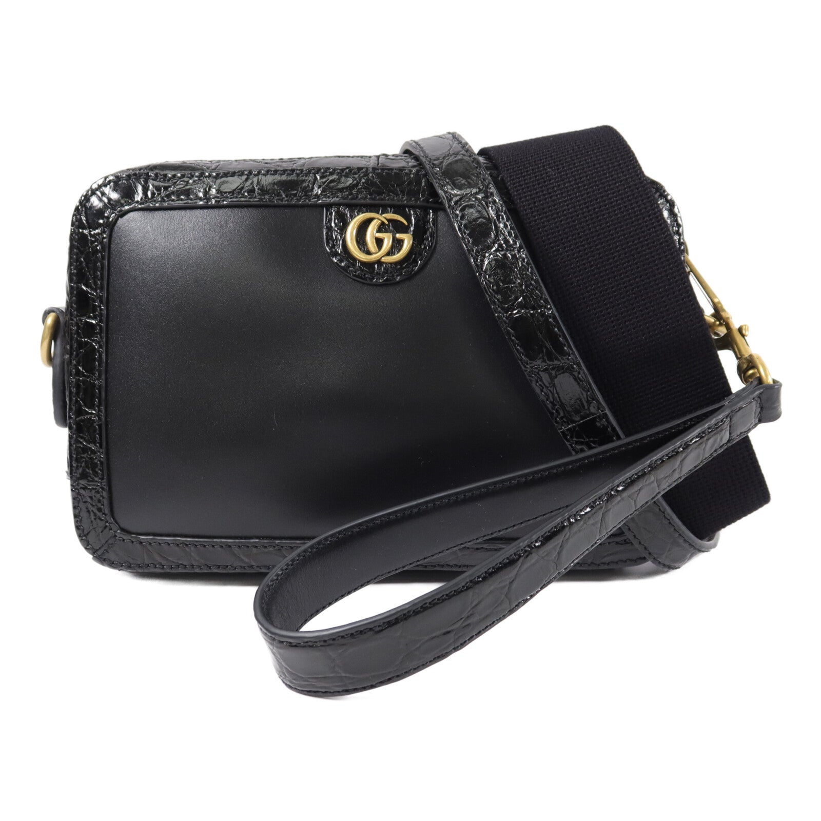GUCCI 牛皮皮革/珍稀皮革2 Way Shoulder肩背袋