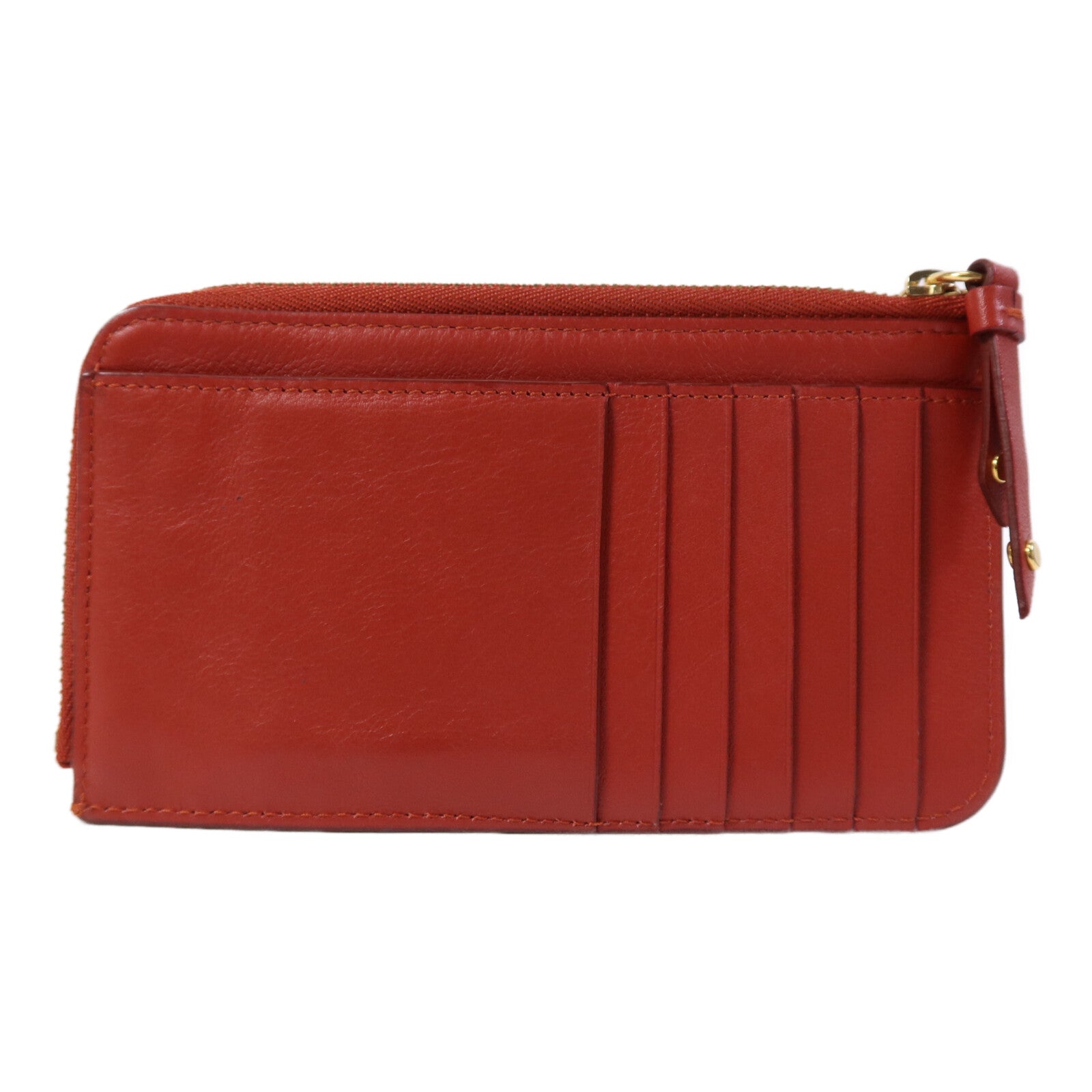 Chloe 牛皮皮革Card Case金扣卡片套