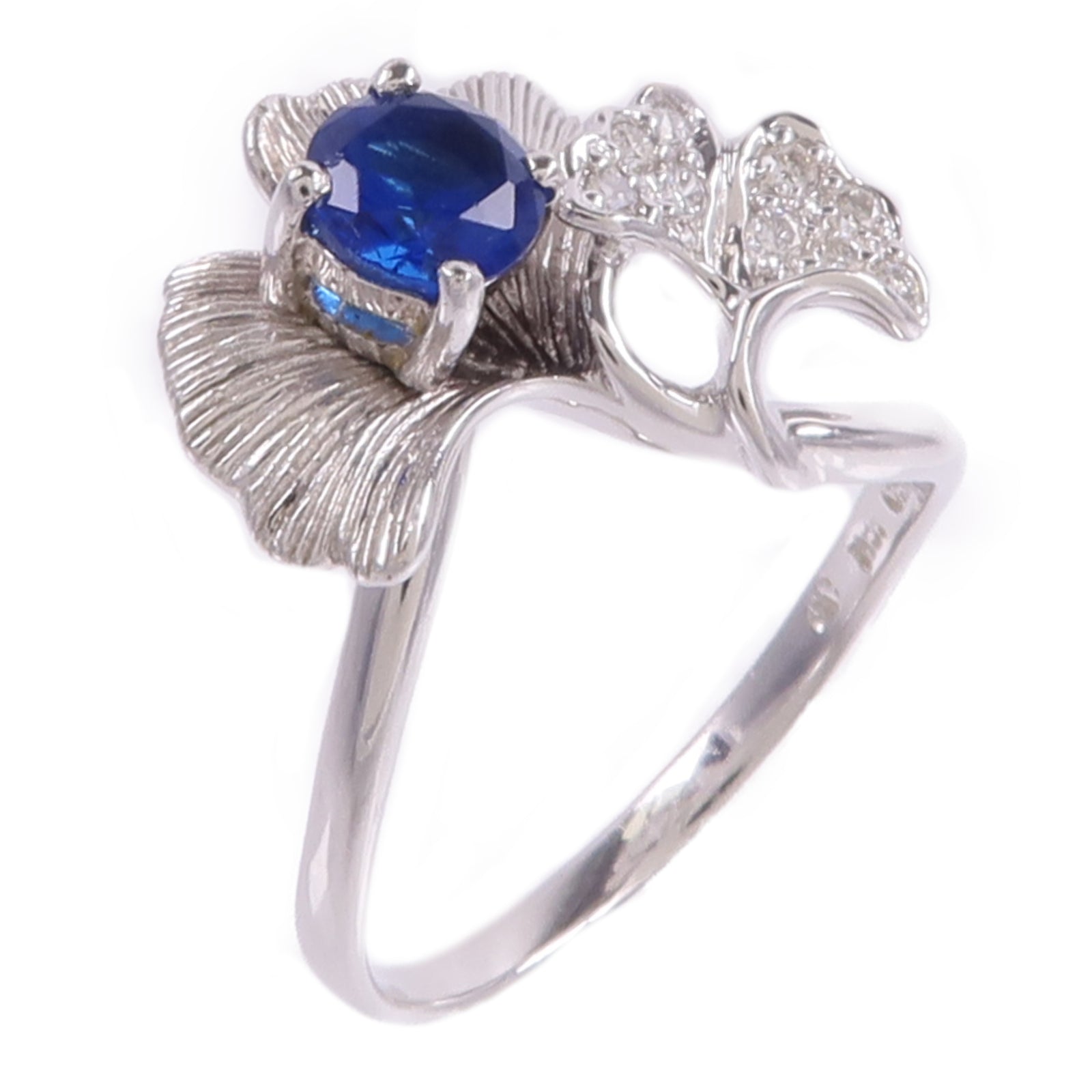 JEWELRY 18K白金Color Stone Diamond Ring彩色寶石/鑽石戒指