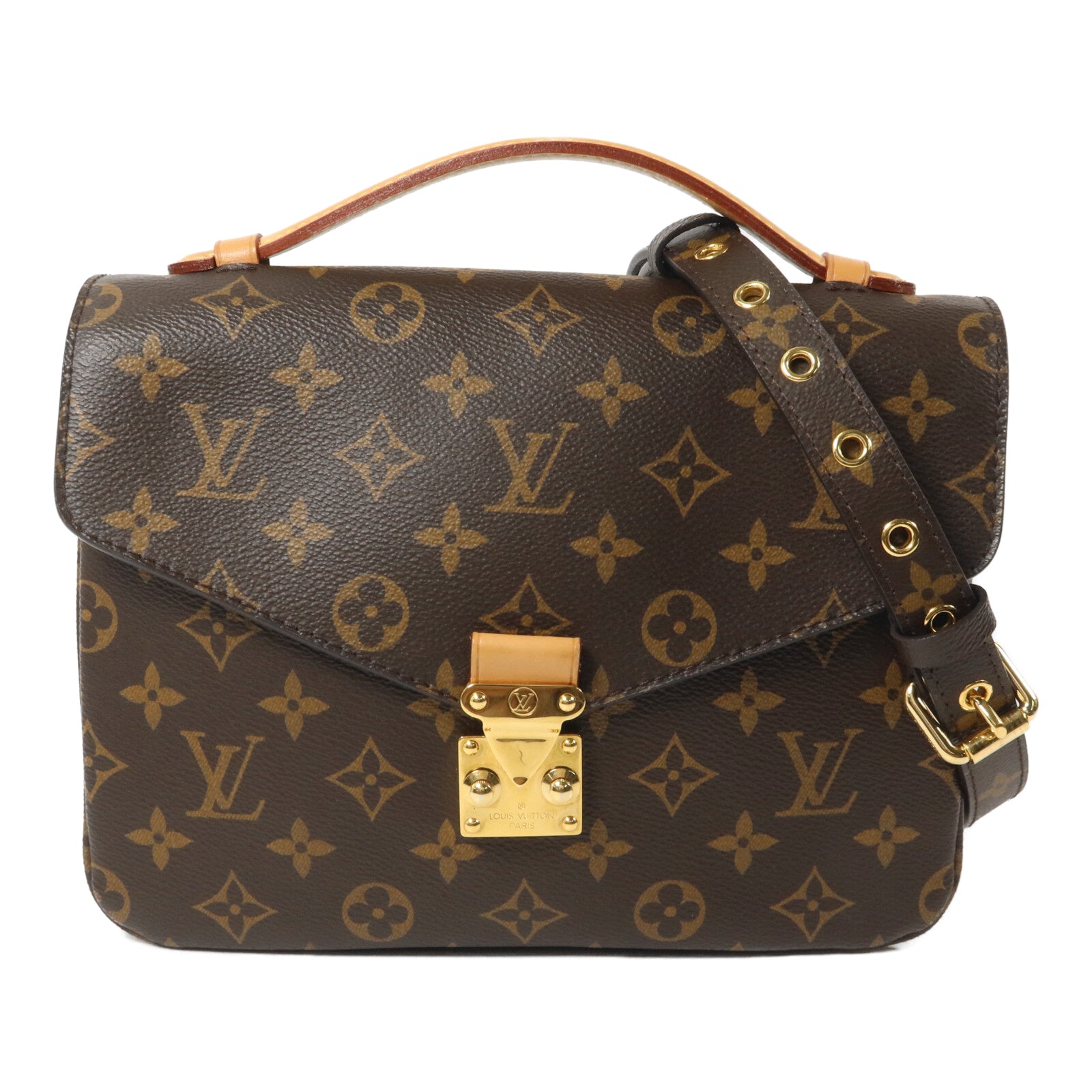 LOUIS VUITTON Monogram Pochette Metis MM手挽肩背兩用袋