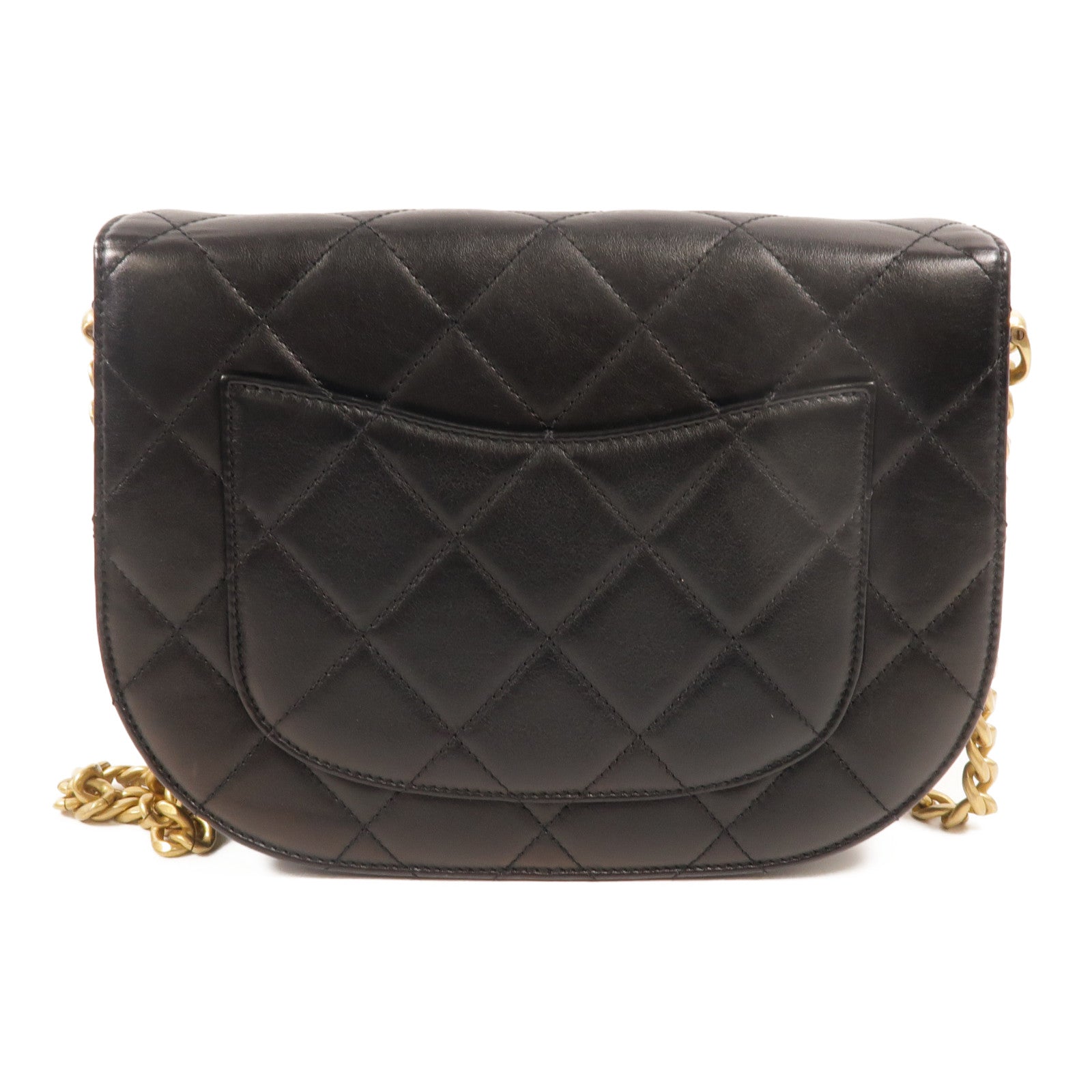 CHANEL 牛皮皮革Chain Shoulder鏈帶肩背袋
