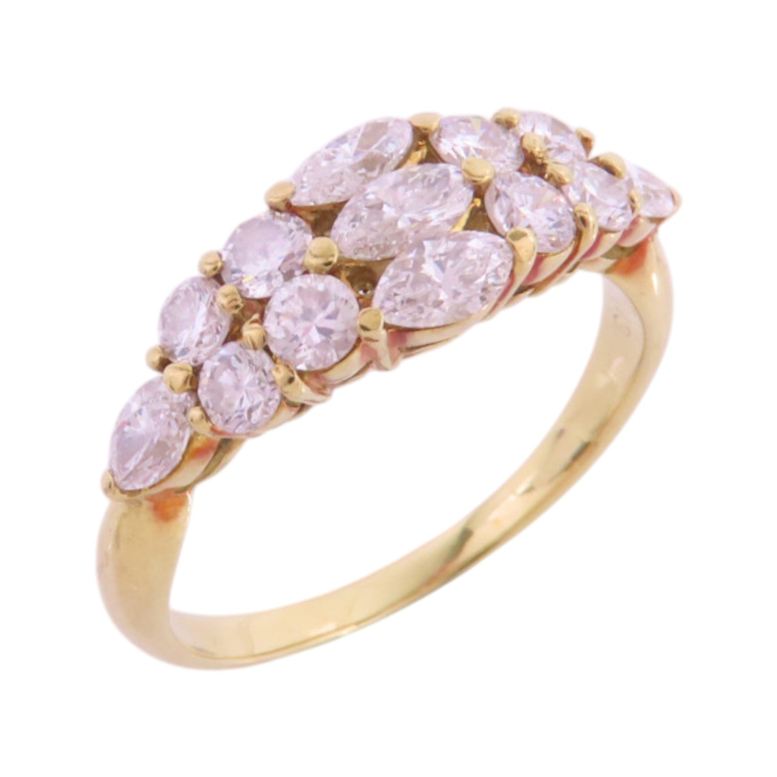 JEWELRY 18K黃金Diamond Ring鑽石戒指US#6.75