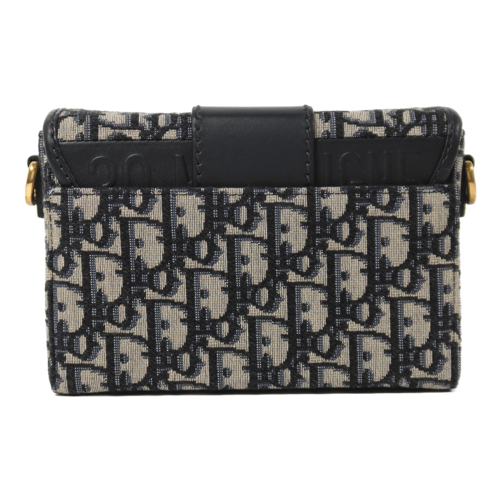 Dior 帆布Montaigne 30 Mini金扣肩背袋