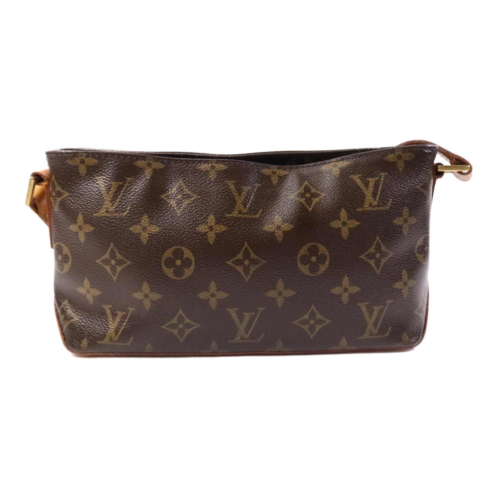 LOUIS VUITTON Monogram Trotteur金扣肩背袋
