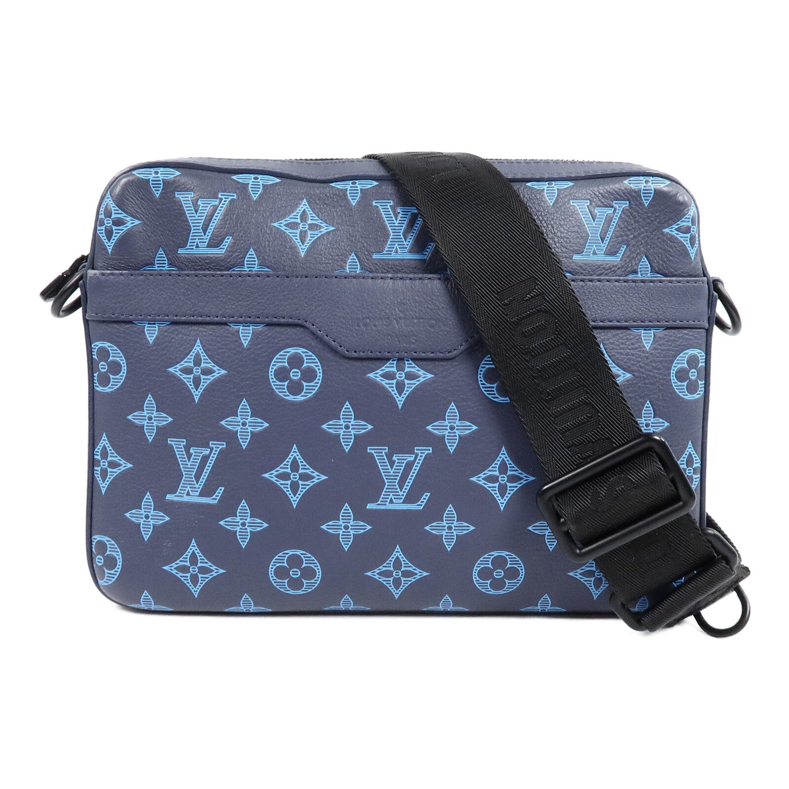 LOUIS VUITTON Monogram Shadow Trio Messenger肩背袋