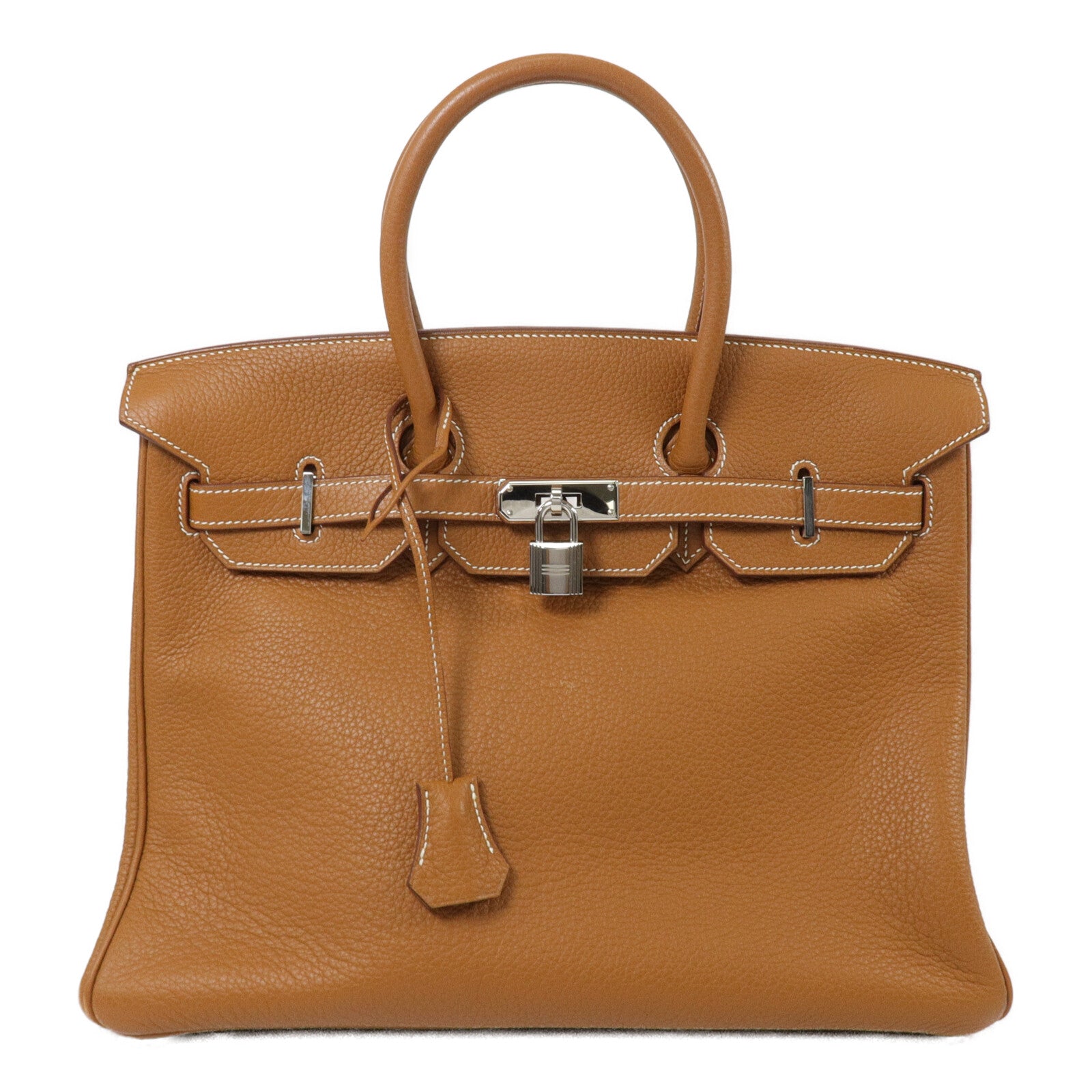 HERMES Togo皮革Birkin 35手挽袋Gold