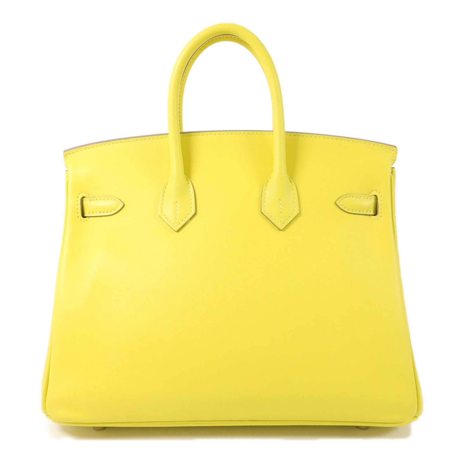 HERMES Swift皮革Birkin 25手挽袋Lime