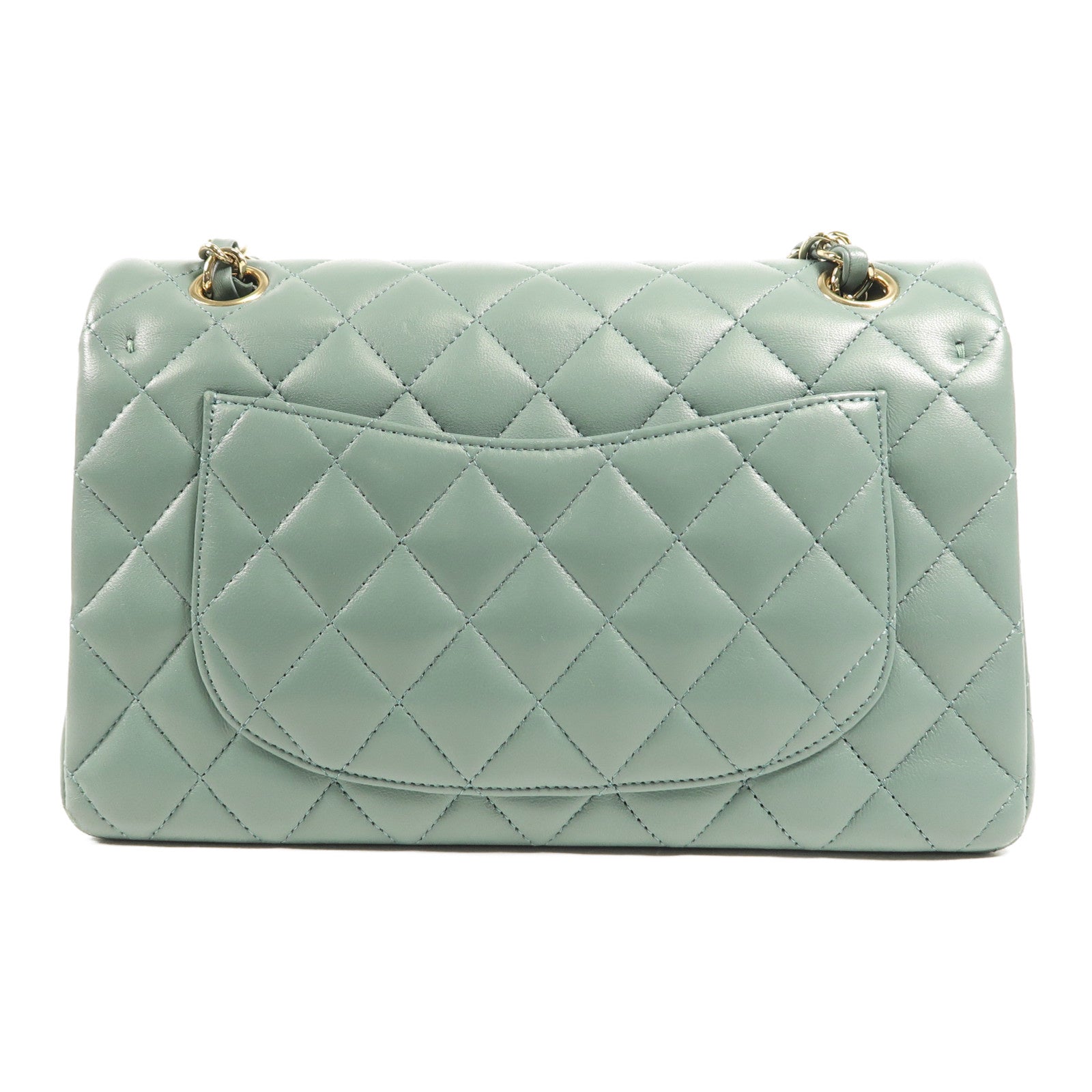 CHANEL 羊皮皮革Classic 23金扣鏈帶肩背袋