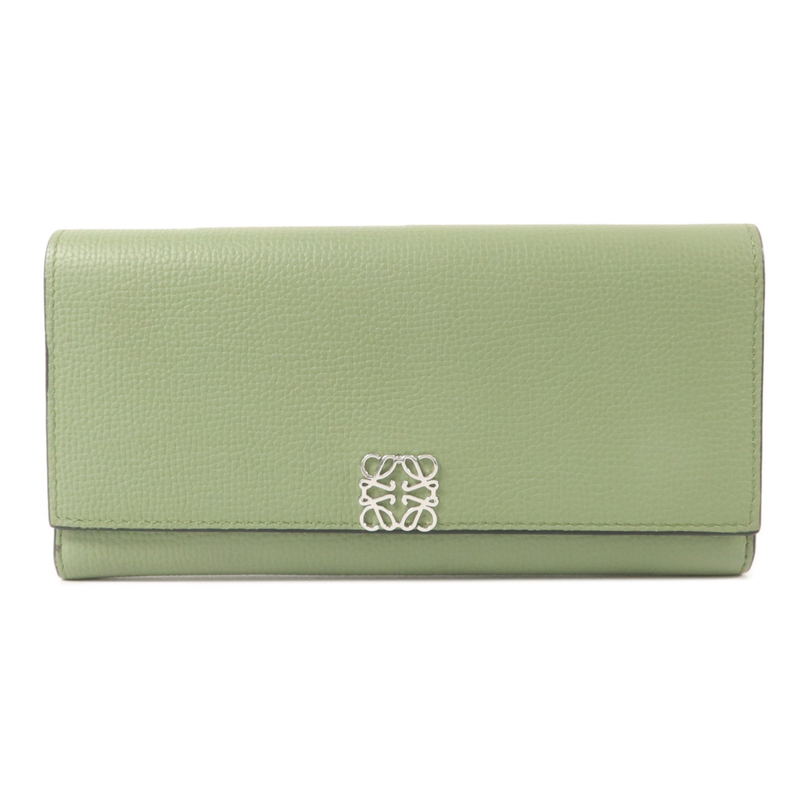LOEWE 牛皮皮革Anagram Continental長錢包