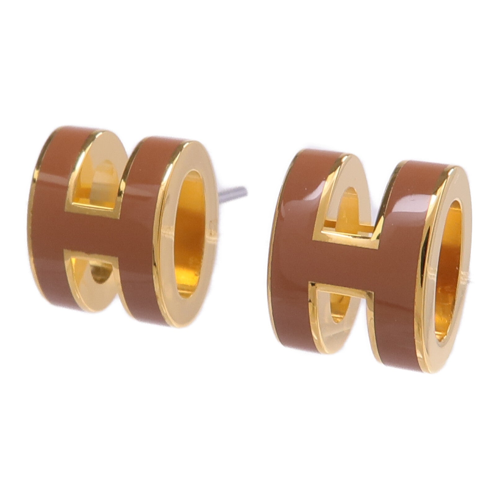 HERMES 金屬Mini Pop H Earrings耳環