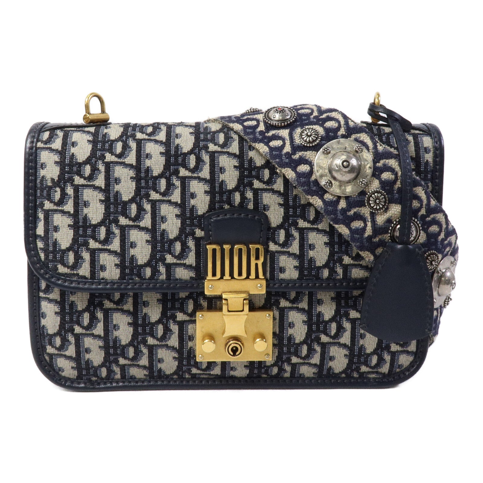 Dior 帆布Dioraddict Flap Bag肩背袋