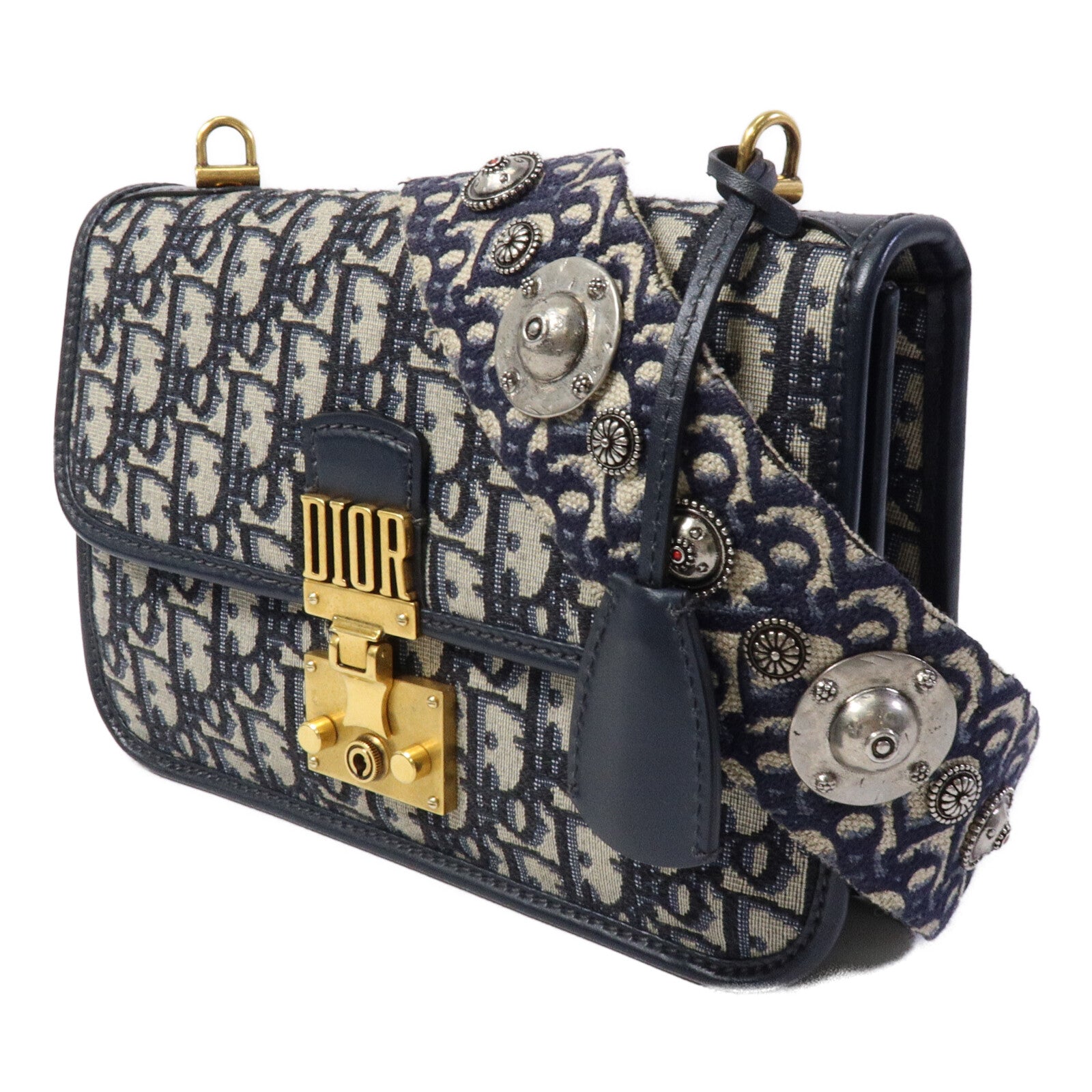 Dior 帆布Dioraddict Flap Bag肩背袋