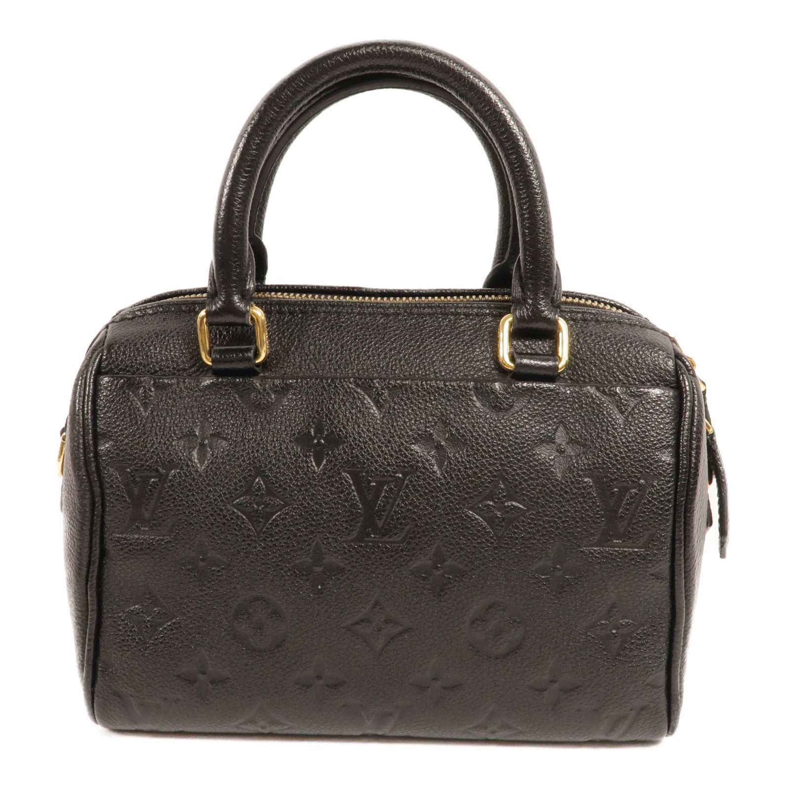 LOUIS VUITTON Monogram Empreinte Speedy Bandouliere 20手挽肩背兩用袋