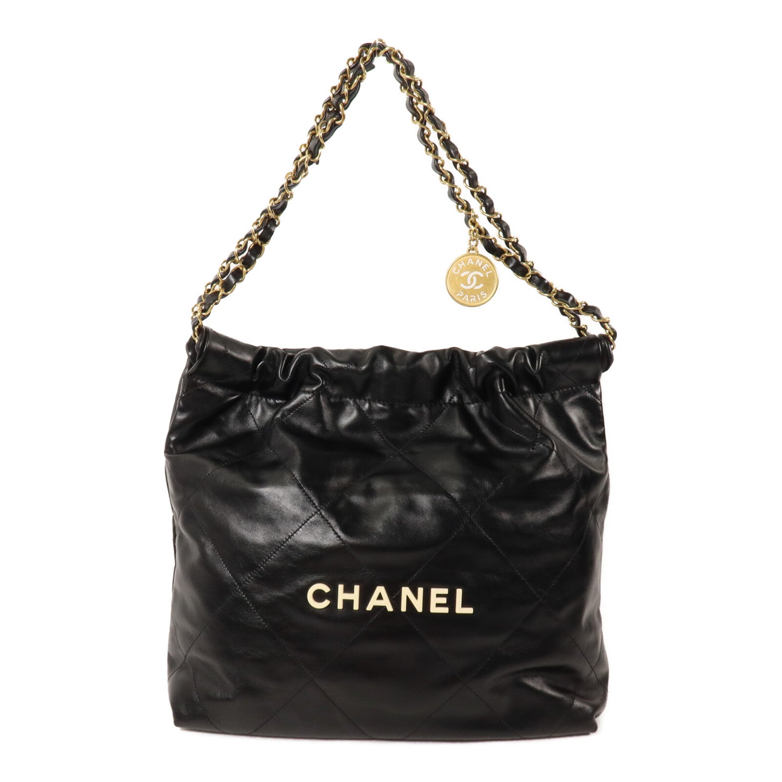 CHANEL 牛皮皮革Chanel 22 Small鏈帶肩背袋