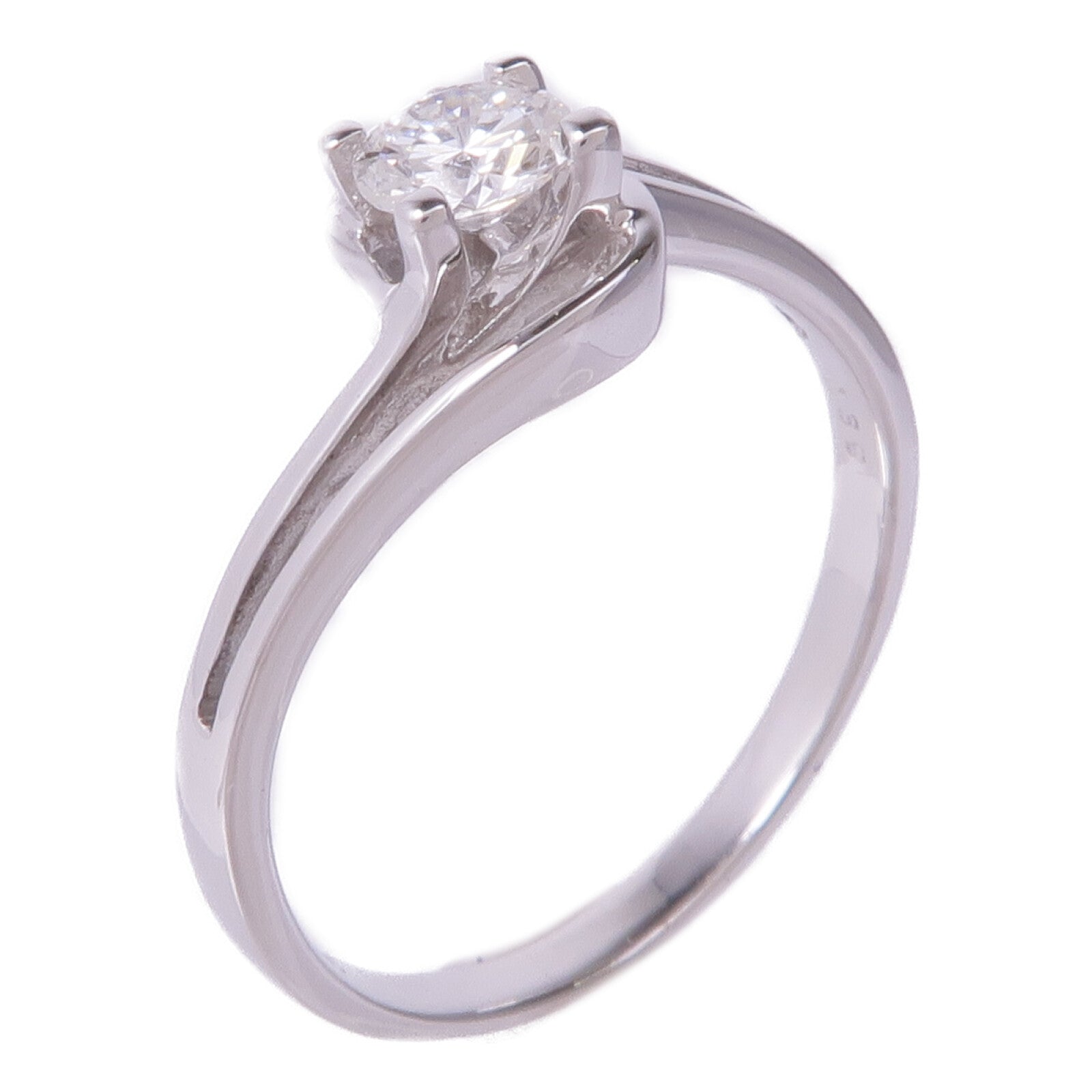 JEWELRY 18K白金Diamond Ring鑽石戒指US#8