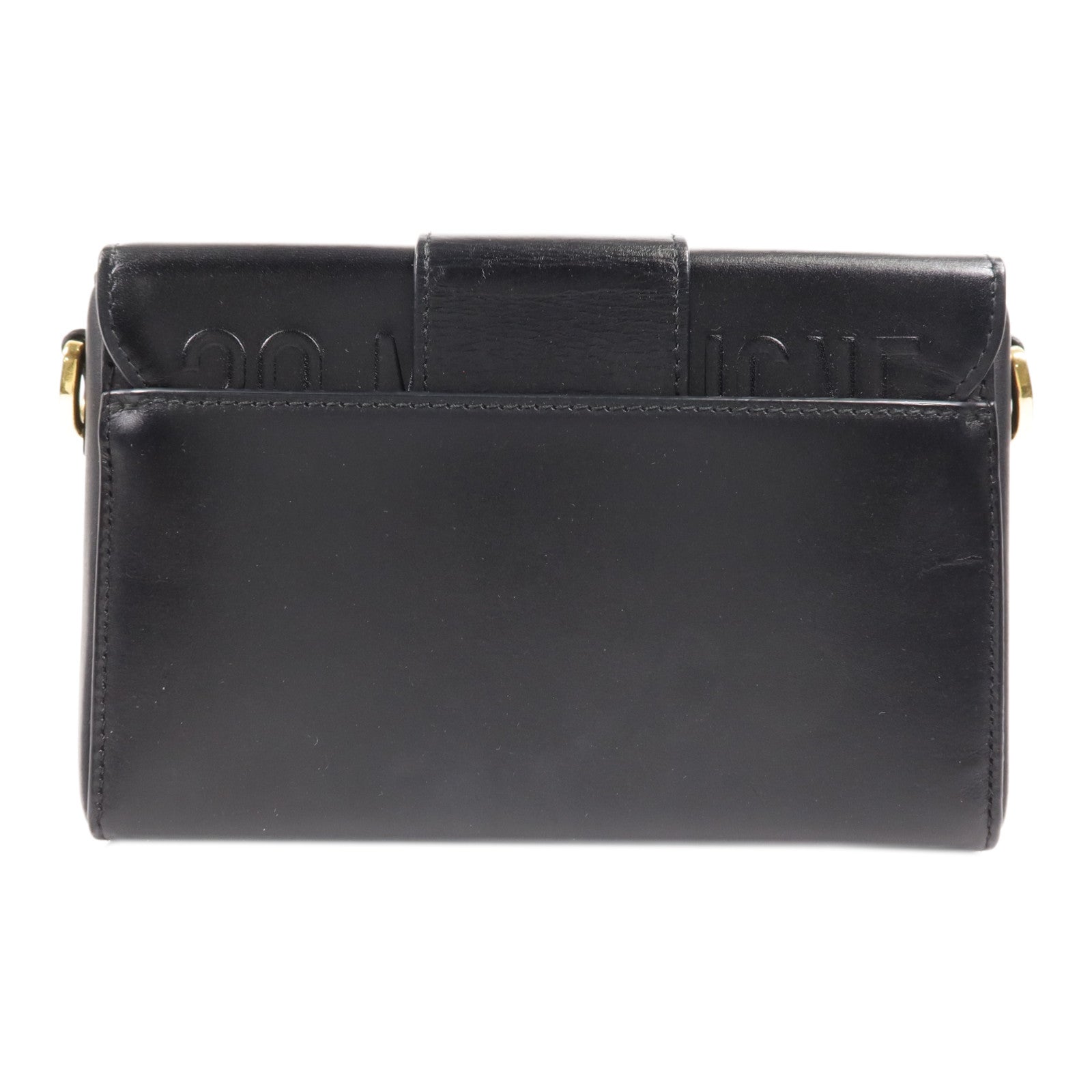 Dior 牛皮皮革30 Montaigne金扣肩背袋