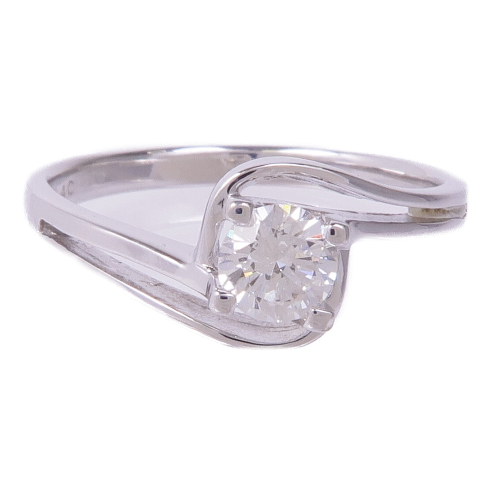 JEWELRY 18K白金Diamond Ring鑽石戒指US#8