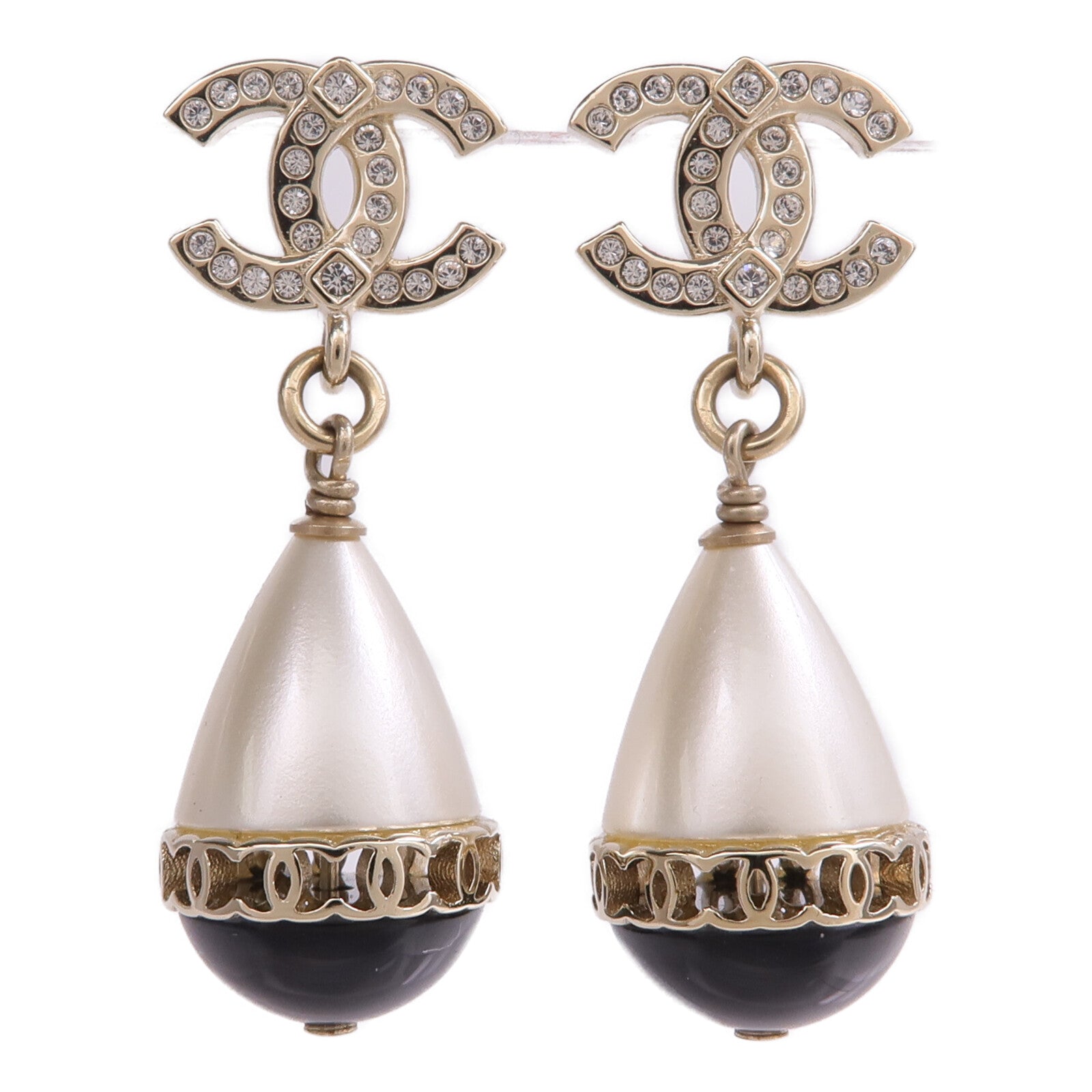 CHANEL PVC/金屬Earrings耳環