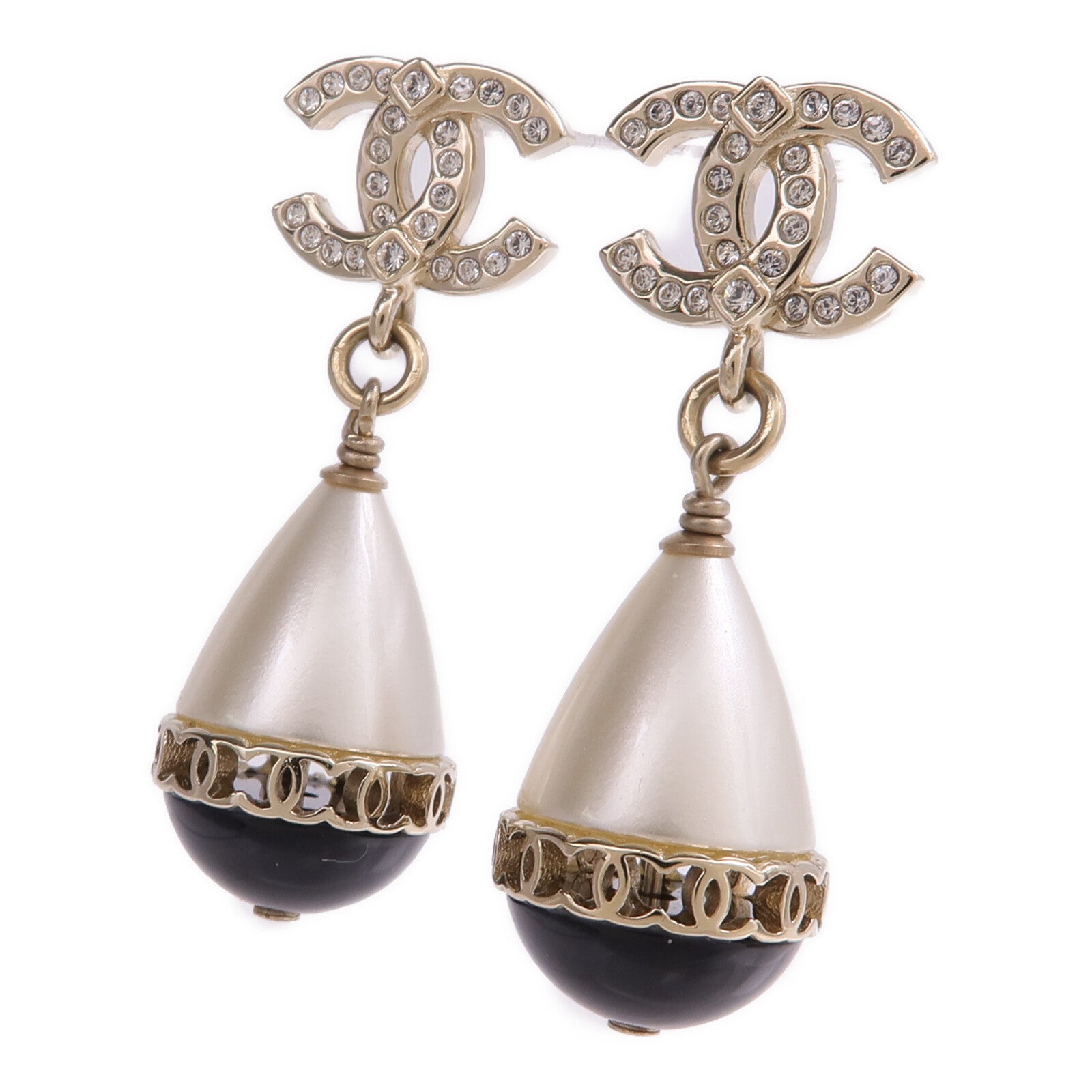 CHANEL PVC/金屬Earrings耳環