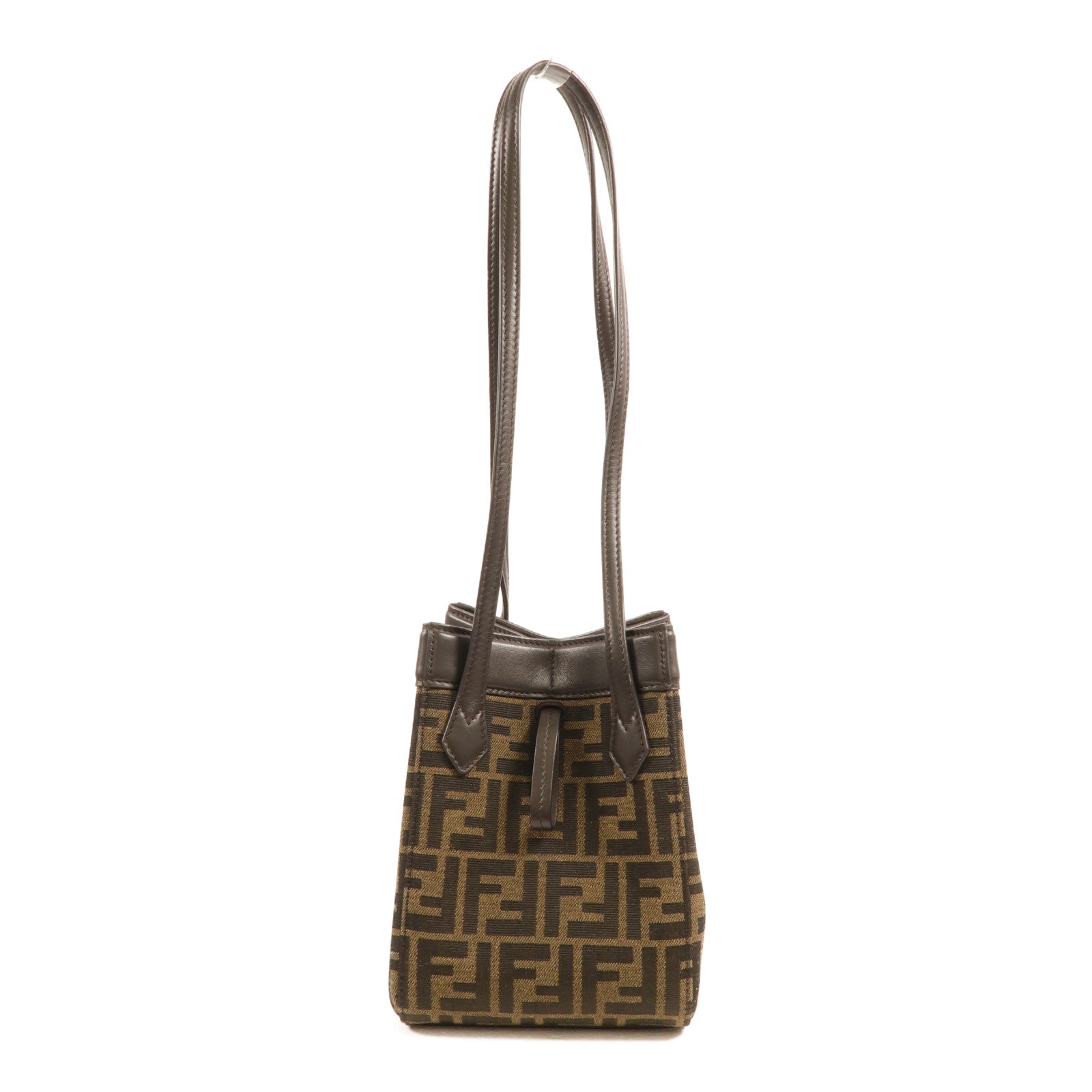 FENDI 帆布Origami Mini FF肩背袋