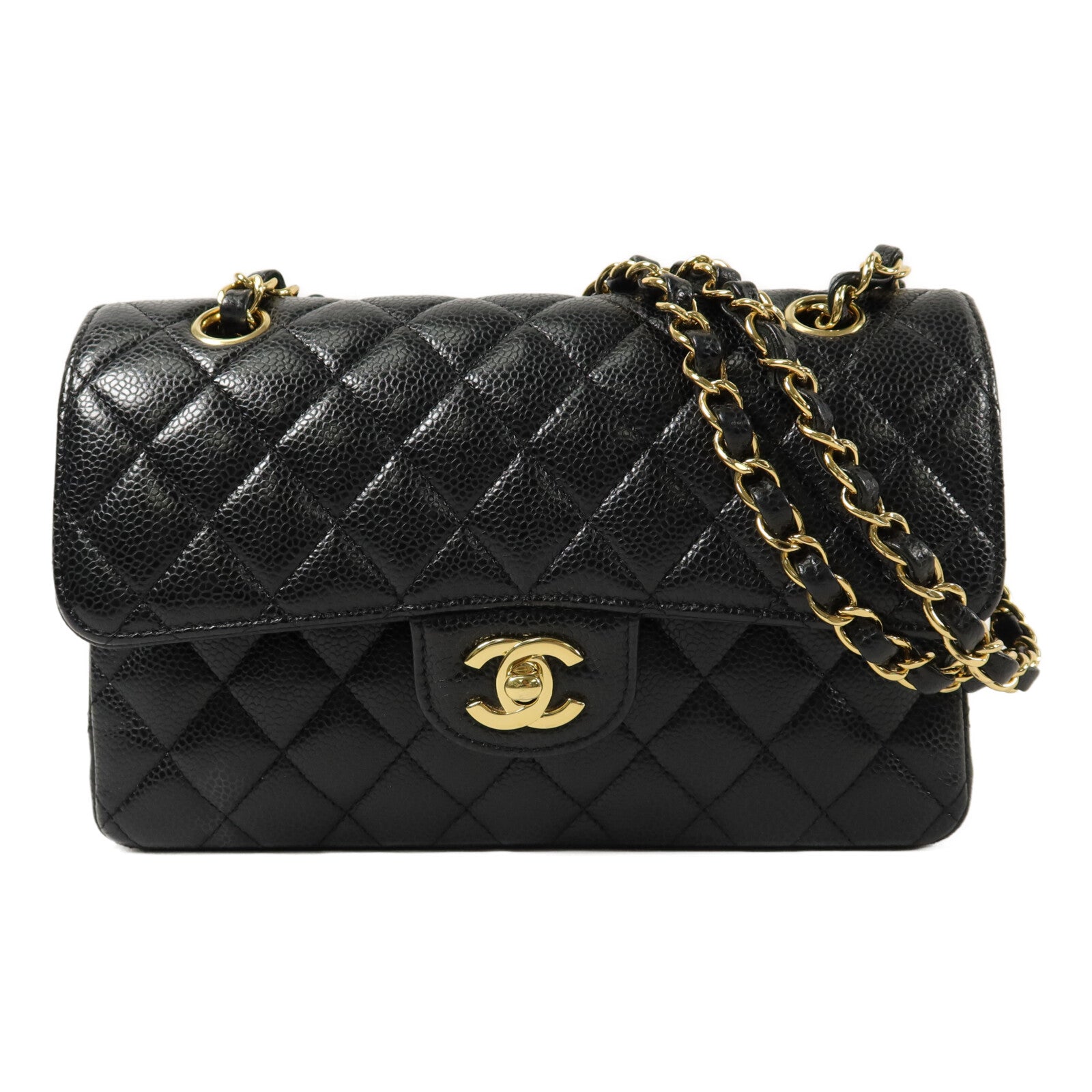 CHANEL 牛皮皮革Classic 23鏈帶肩背袋