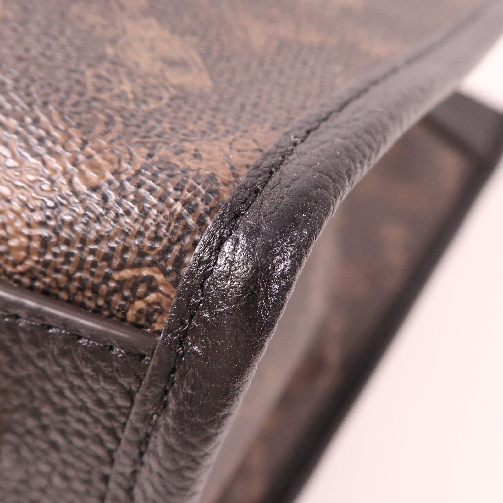 COACH 塗層帆布/皮革2 Way Shoulder金扣手挽肩背兩用袋