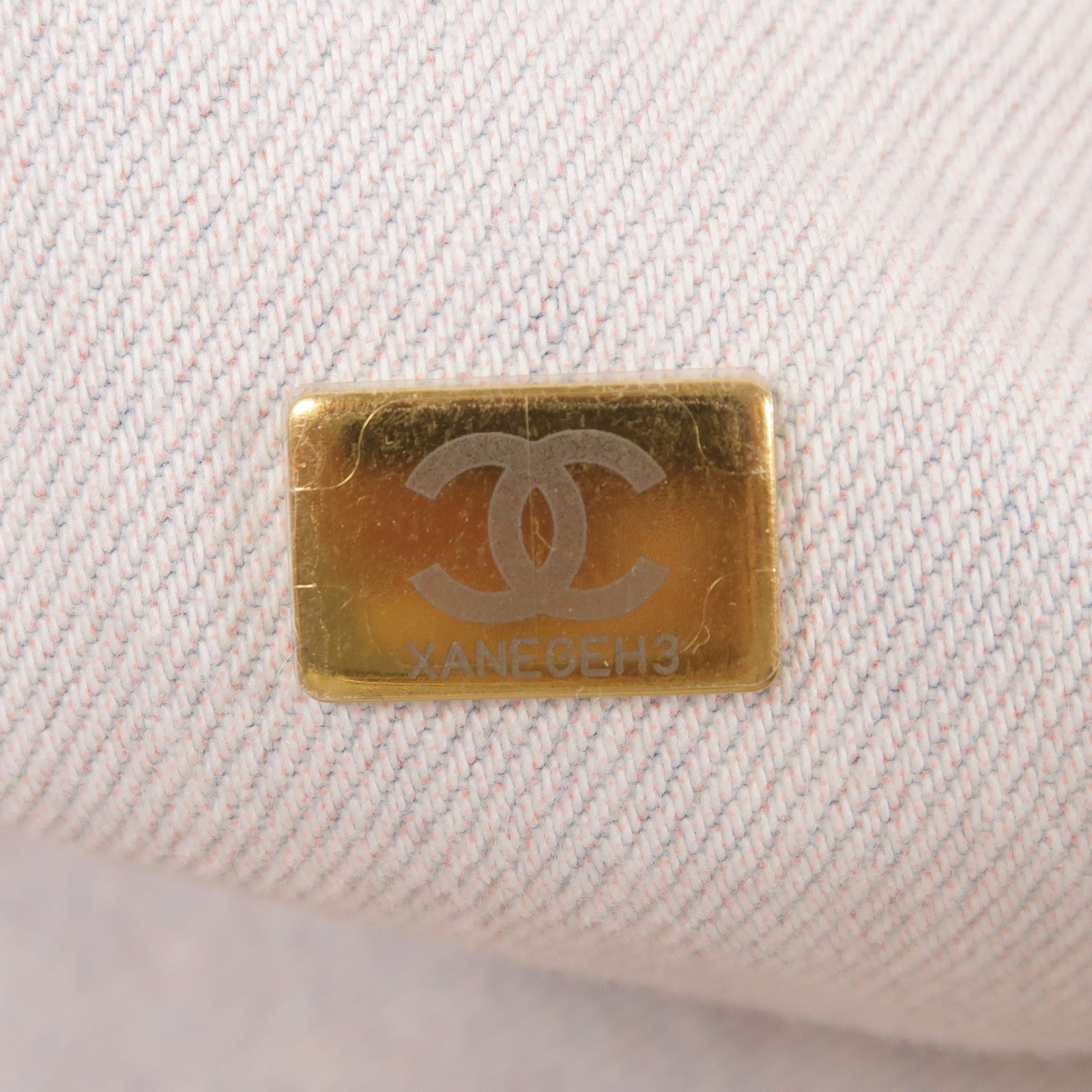 CHANEL【激減優惠】 帆布Totebag金扣肩背袋