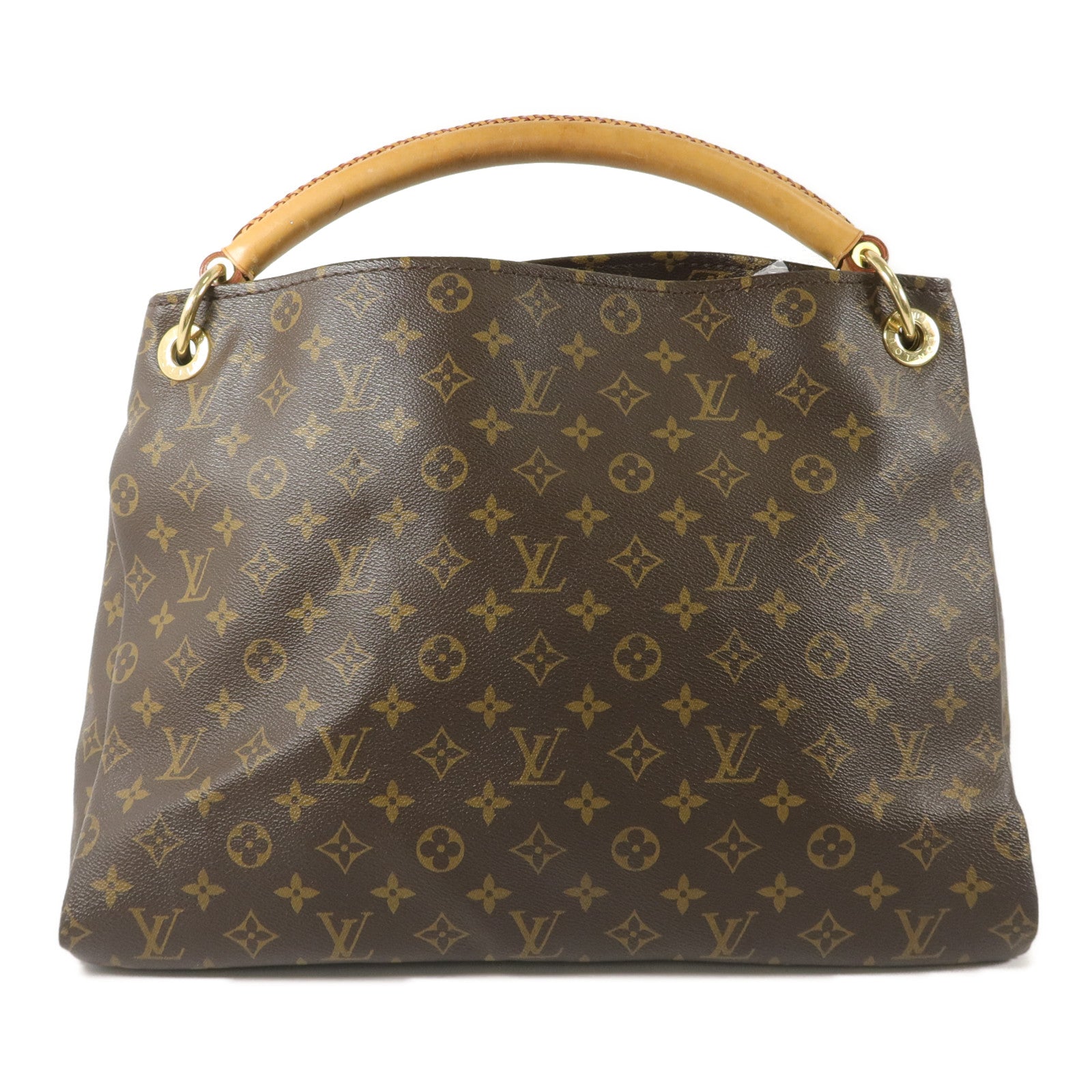LOUIS VUITTON Monogram Artsy MM金扣肩背袋