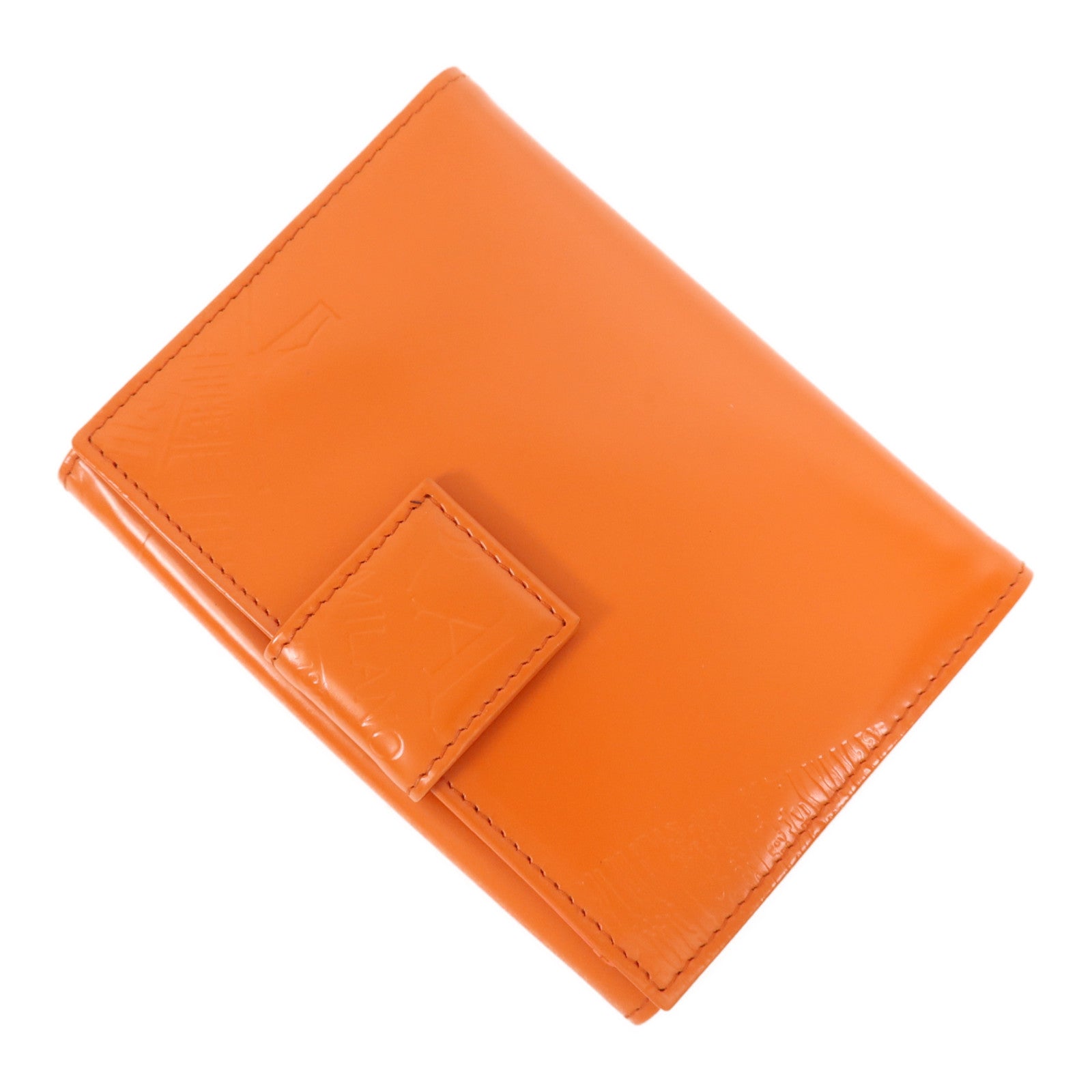 PRADA 牛皮皮革Wallet銀扣錢包