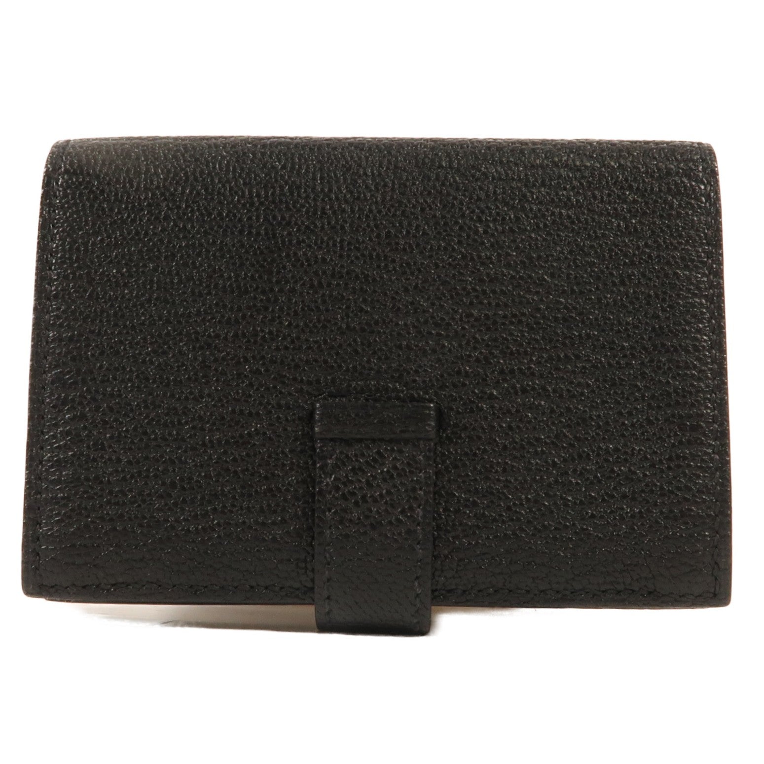 HERMES Chevre皮革Bearn Card Case金扣卡片套