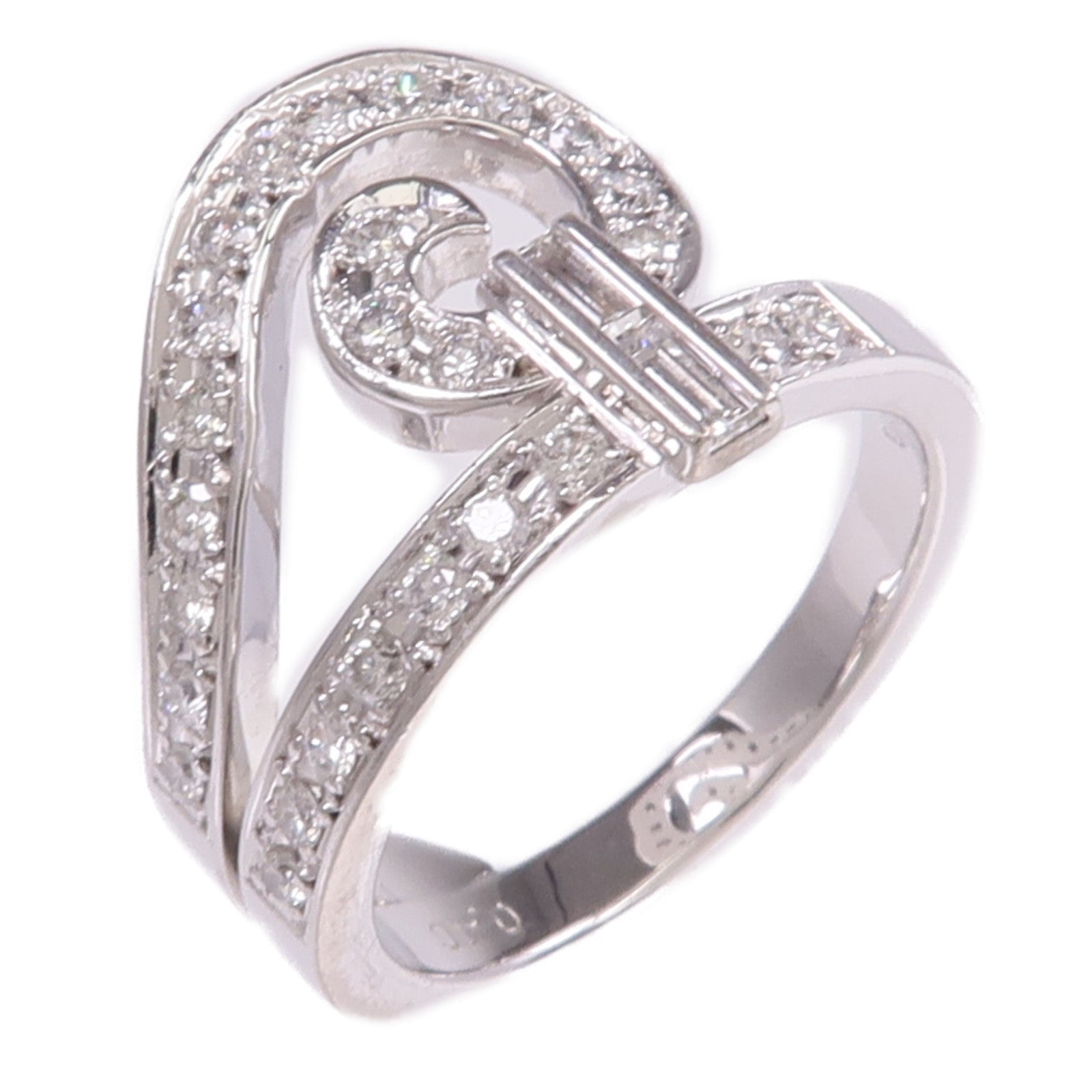 JEWELRY 18K白金Diamond Ring鑽石戒指US#5.5