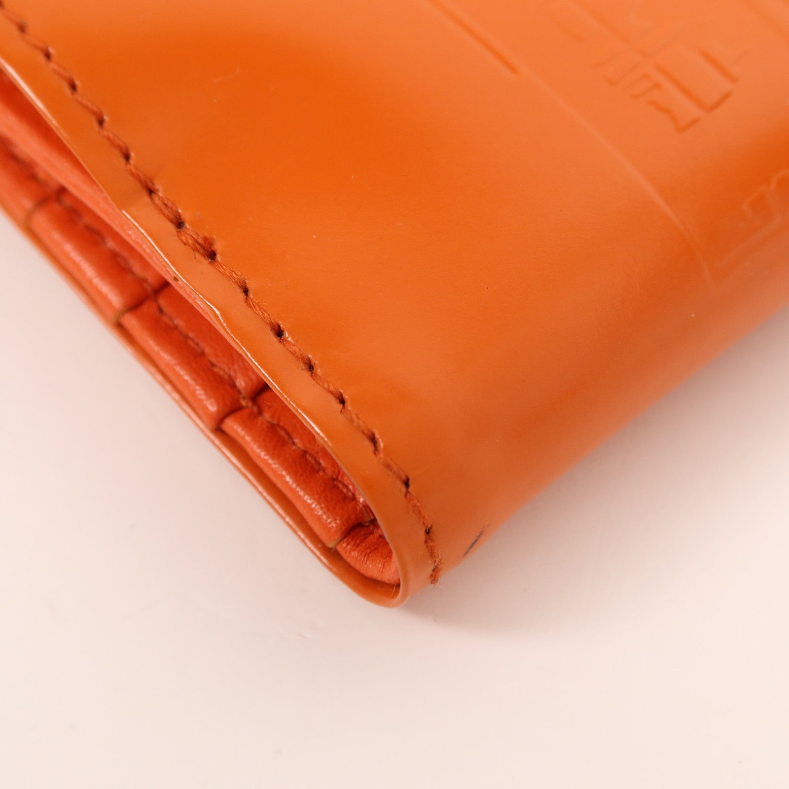 PRADA 牛皮皮革Wallet銀扣錢包