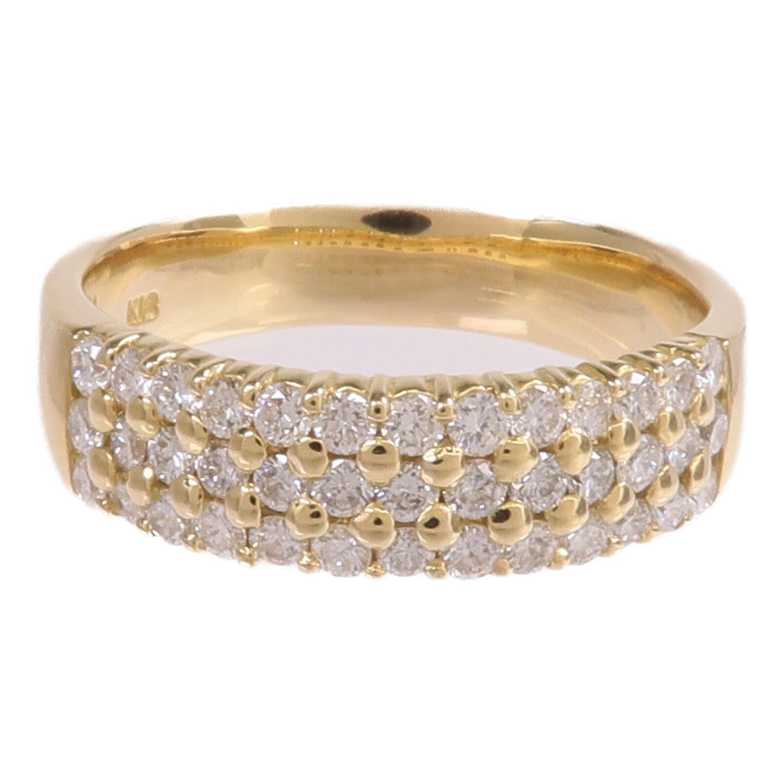 JEWELRY 18K黃金Diamond Ring鑽石戒指US#8