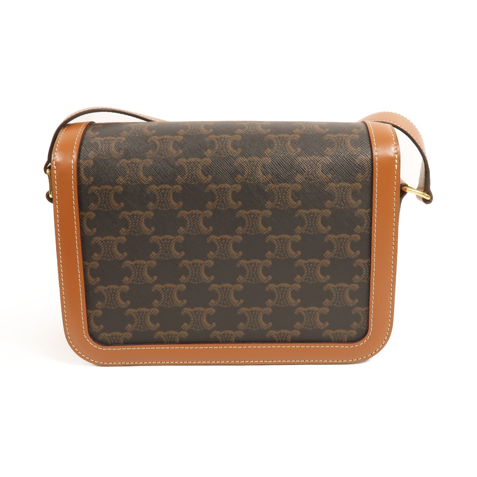 CELINE 塗層帆布Classique Triomphe肩背袋