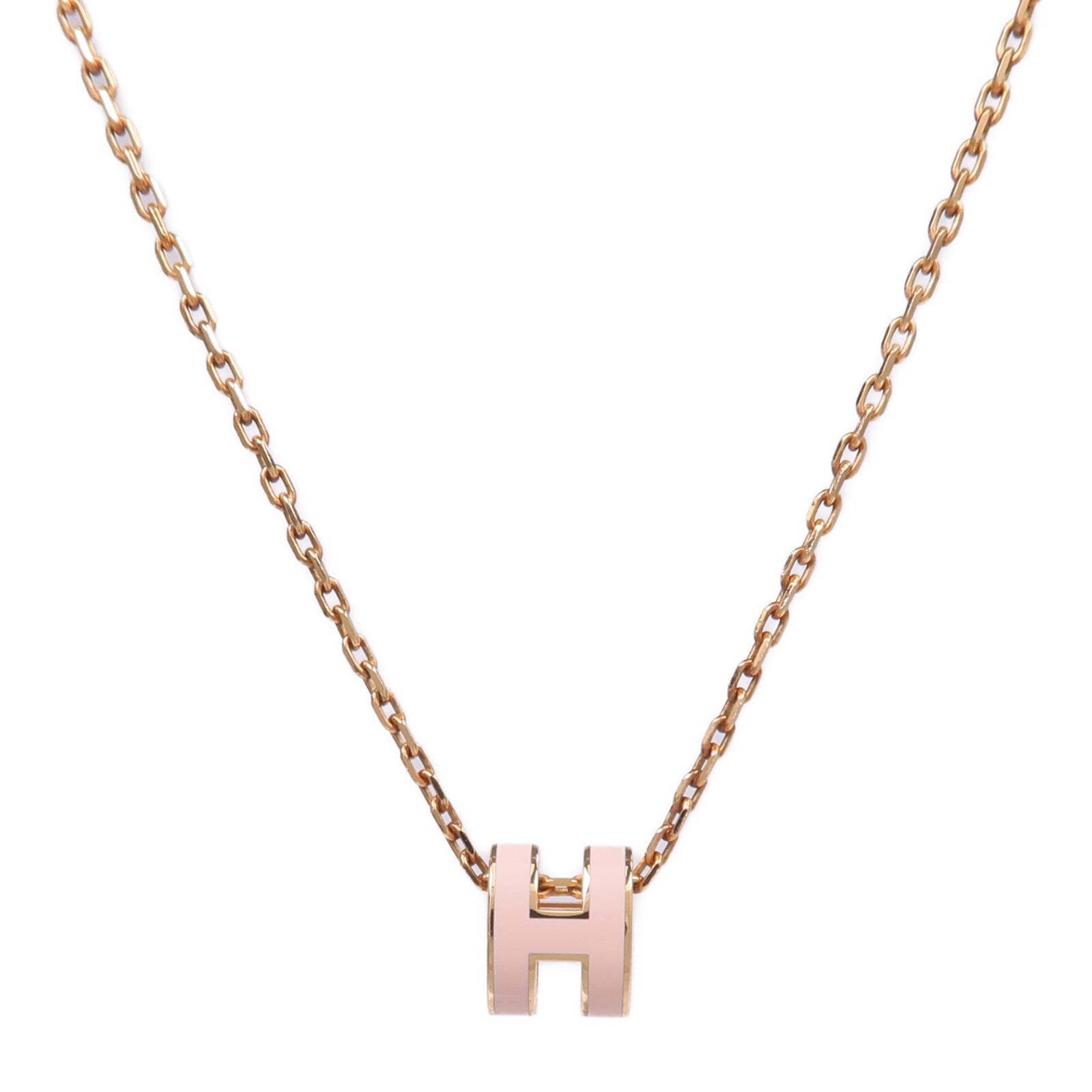 HERMES 金屬Mini Pop H項鍊