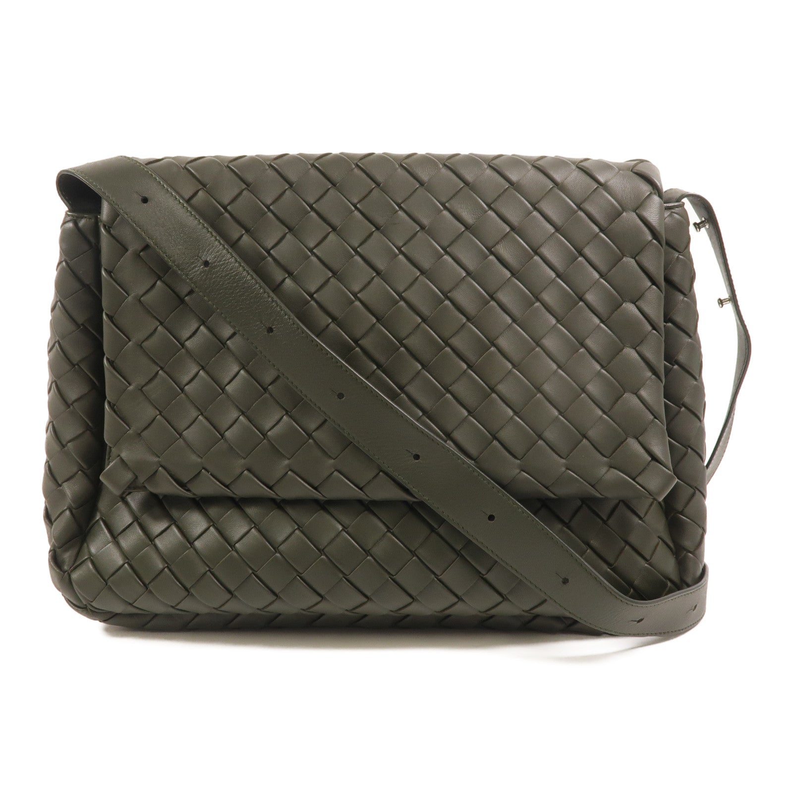 BOTTEGA VENETA 牛皮皮革Large Cobble Messenger肩背袋