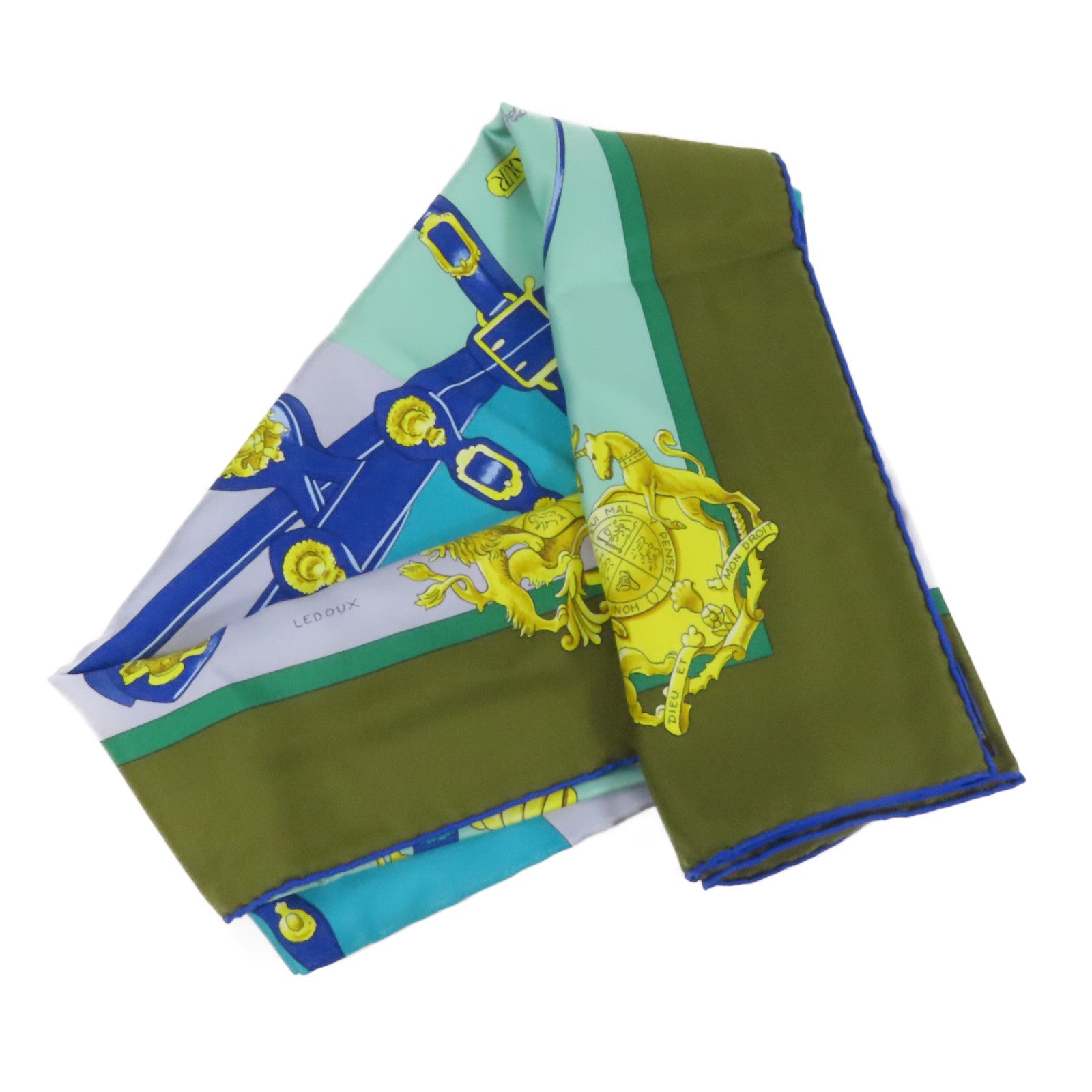 HERMES 絲質Scarf 90X90絲巾