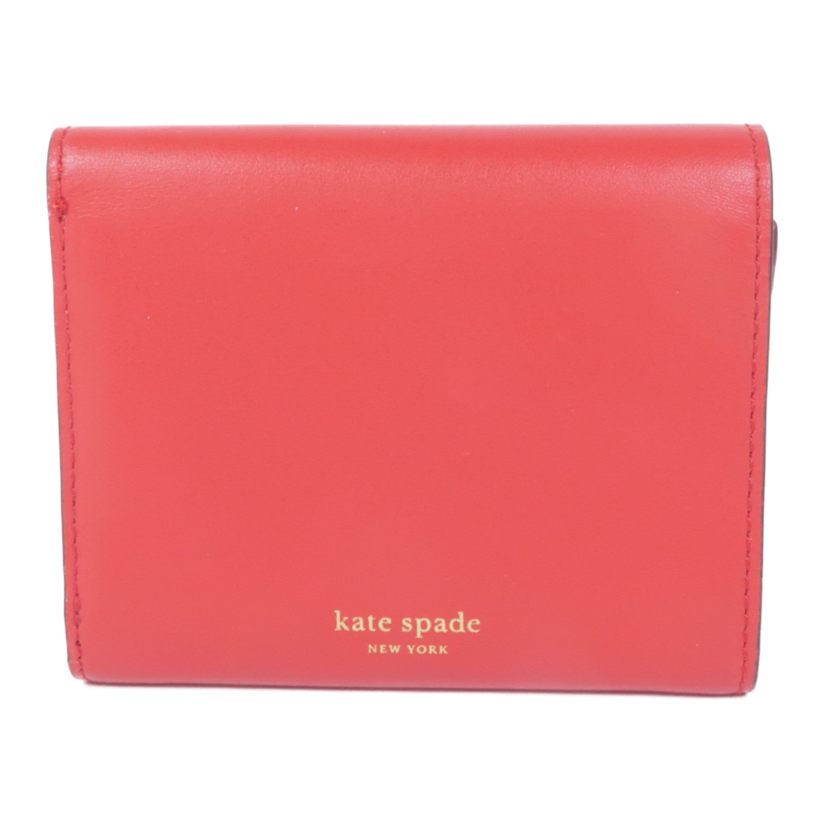 Kate Spade 【激減優惠】牛皮皮革Wallet金扣錢包